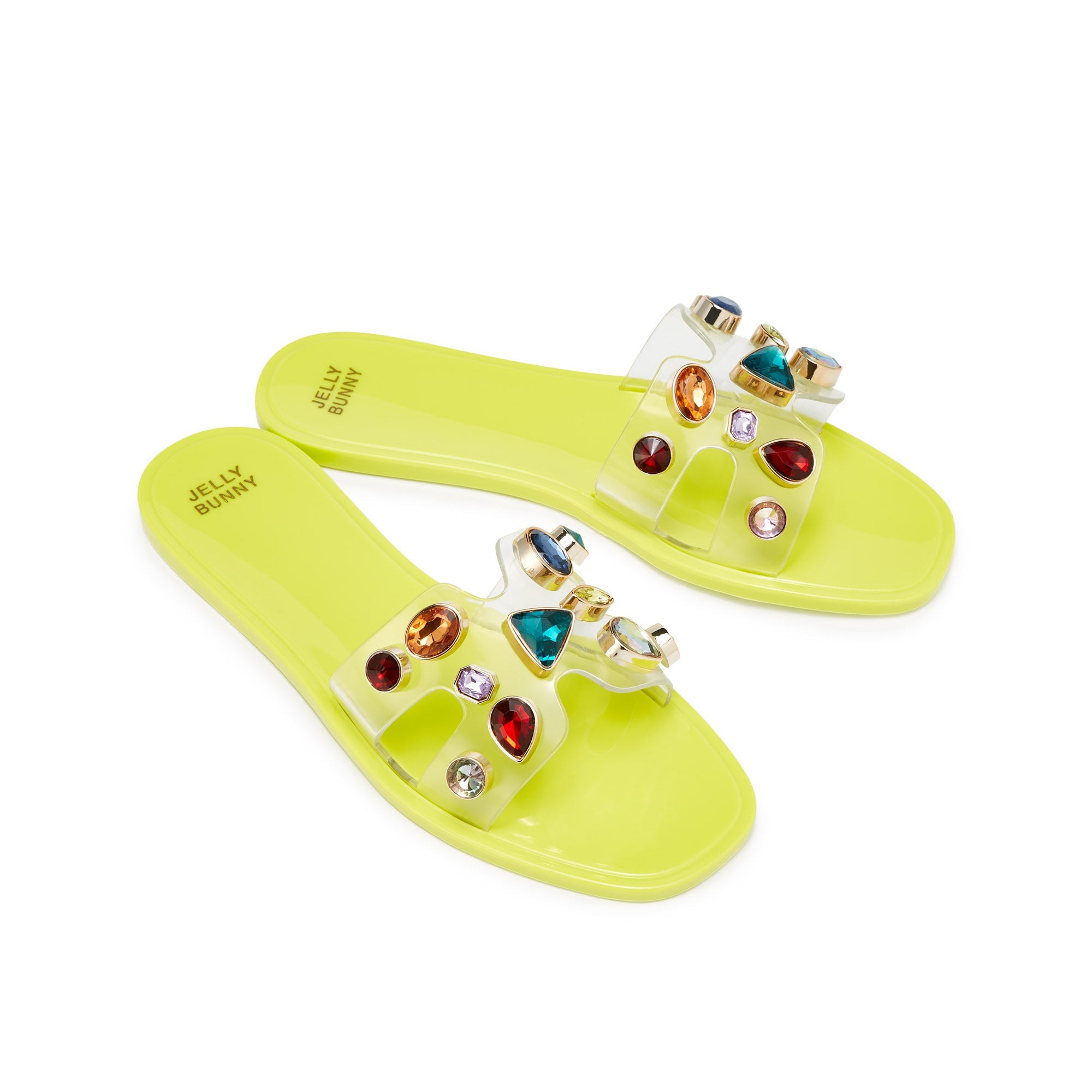 Donna Flat Sandals Green - Jelly Bunny Thailand Official Online Store
