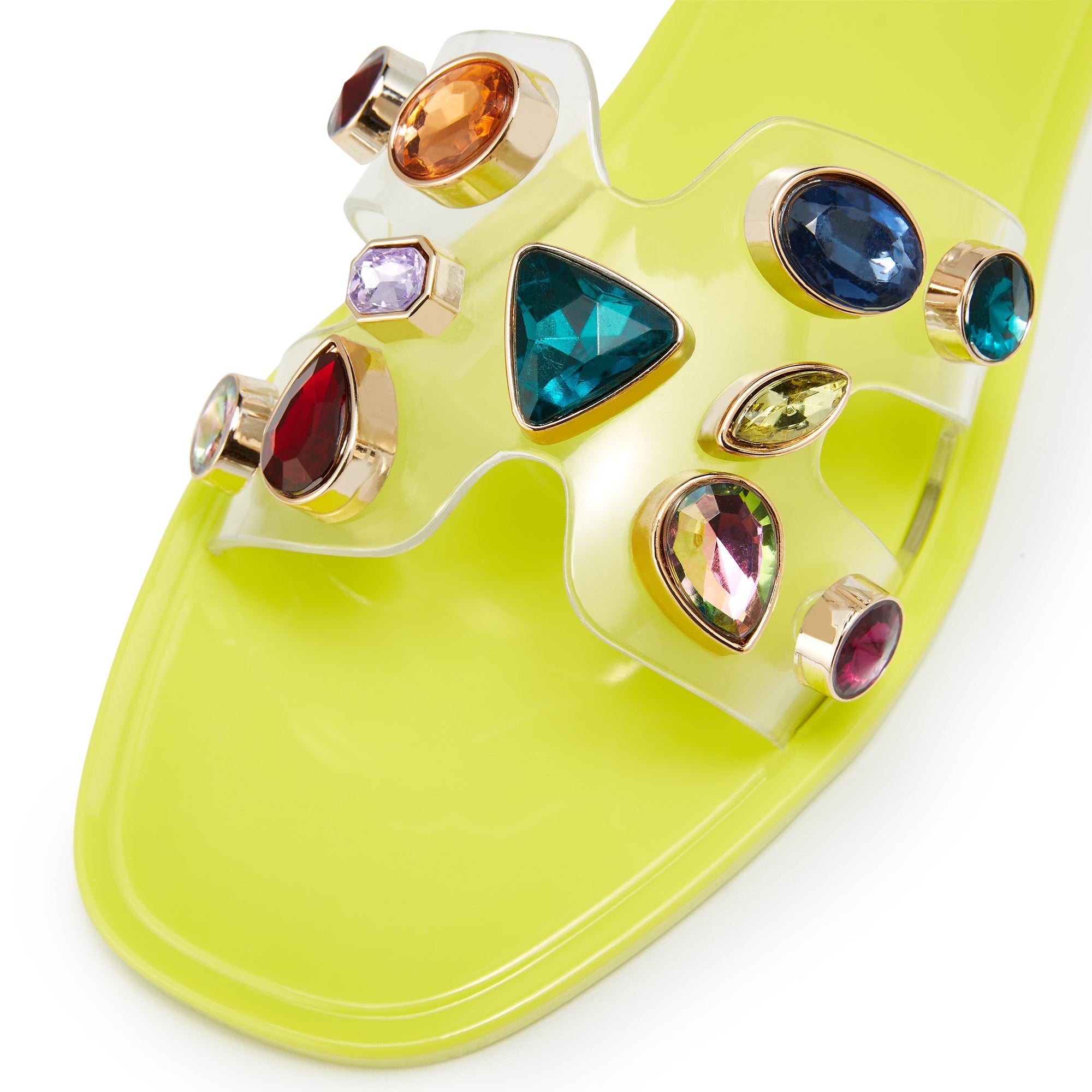 Donna Flat Sandals Green - Jelly Bunny Thailand Official Online Store