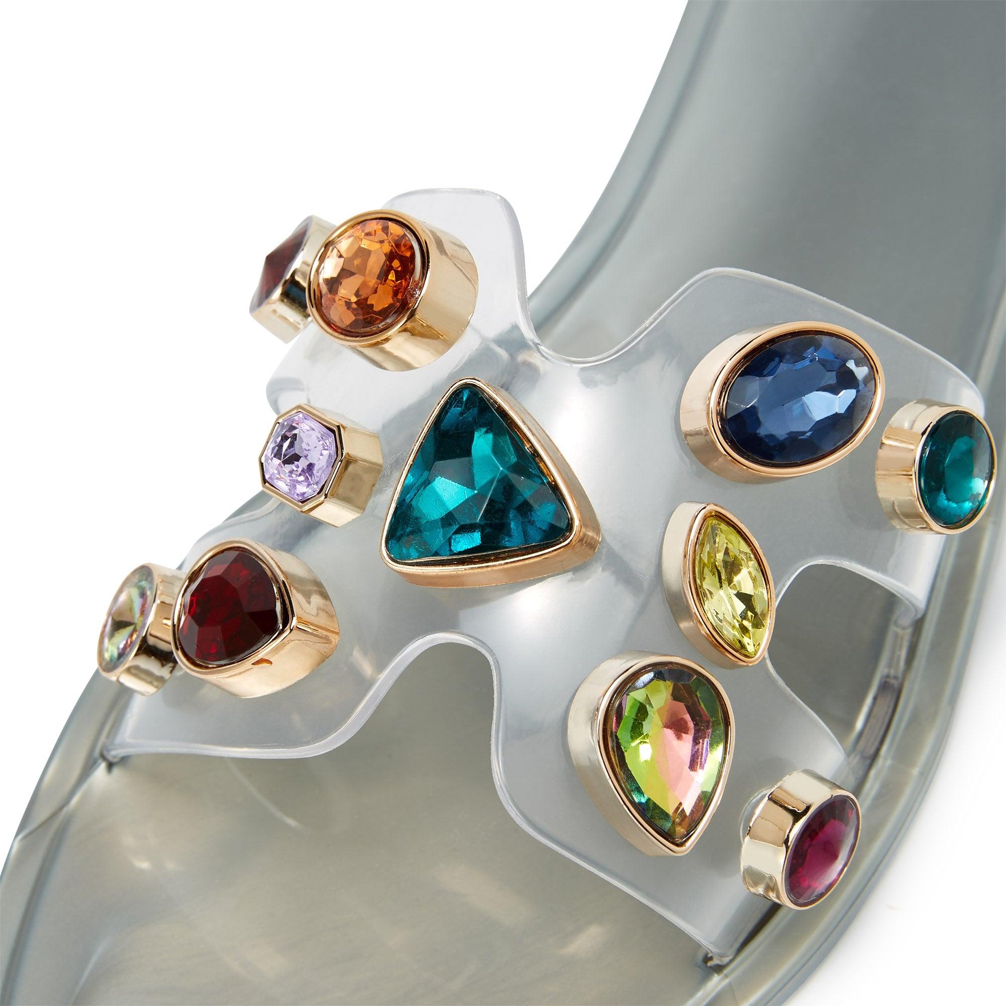 Donna Flat Sandals Silver - Jelly Bunny Thailand Official Online Store