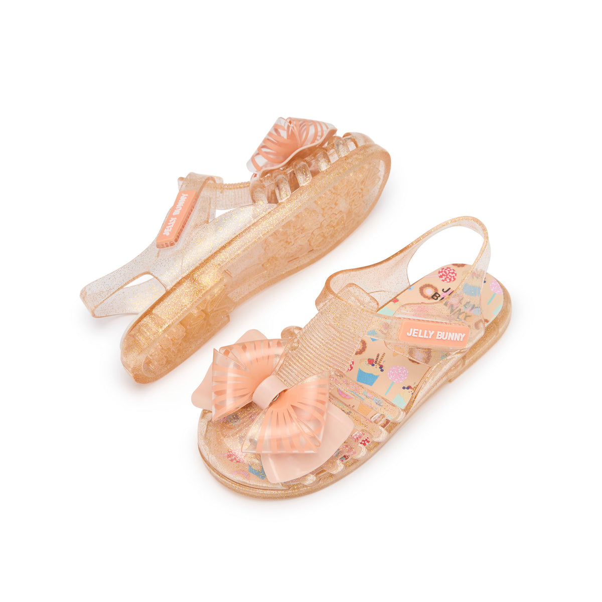 รองเท้าแตะรัดส้นสำหรับเด็กผู้หญิง JB Seda Kids Pink