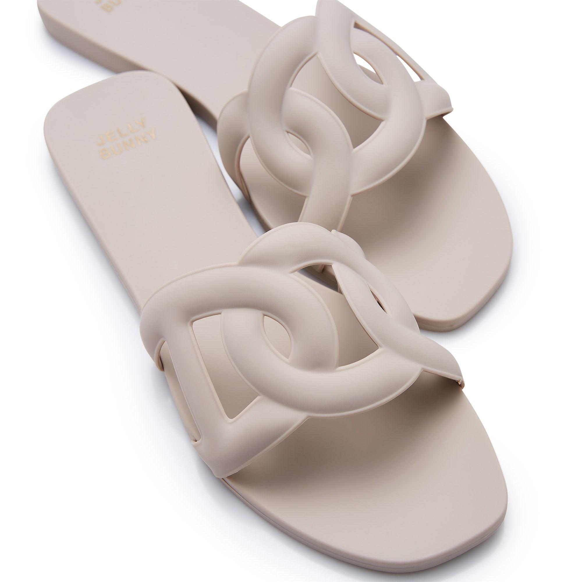 Grase Glis Flats Sandals - Jelly Bunny TH
