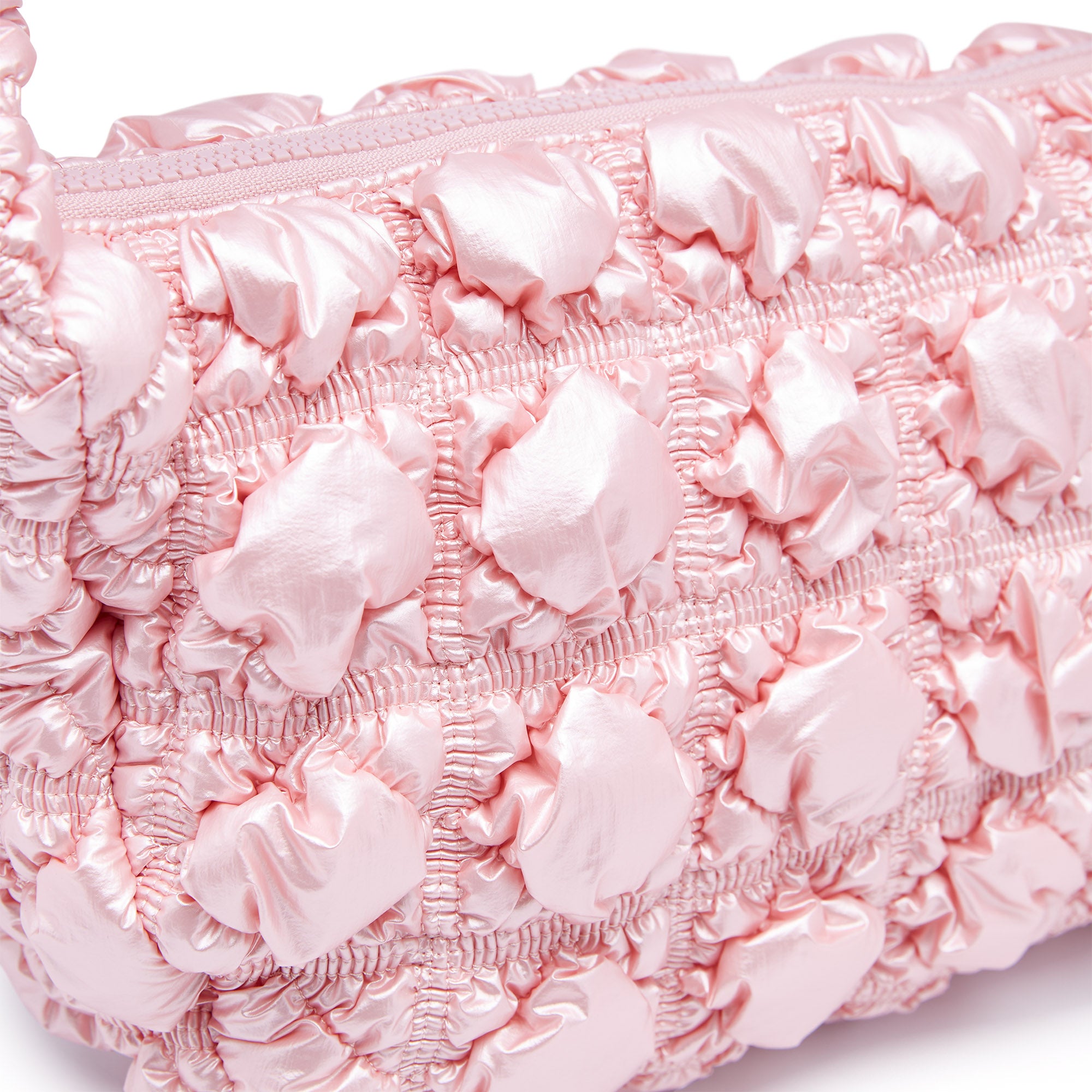 กระเป๋าสะพายไหล่ Cole Metallic Pink