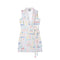 Lazy Afternoon Print Sleeveless Dress - Jelly Bunny TH