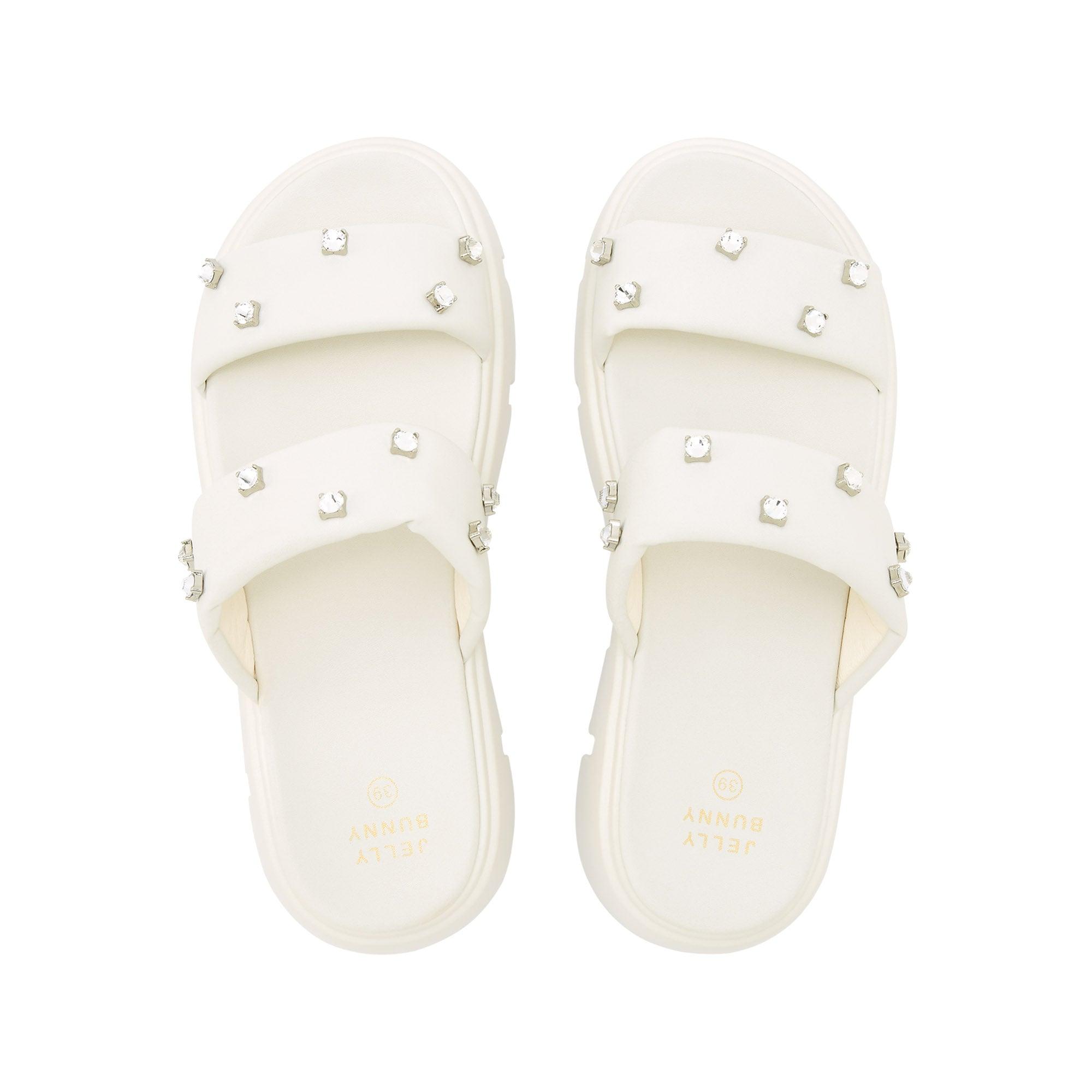 Nima Sandals White - Jelly Bunny Thailand Official Online Store