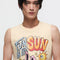 Cherry Magic Print Sleeveless T-Shirt - Jelly Bunny TH