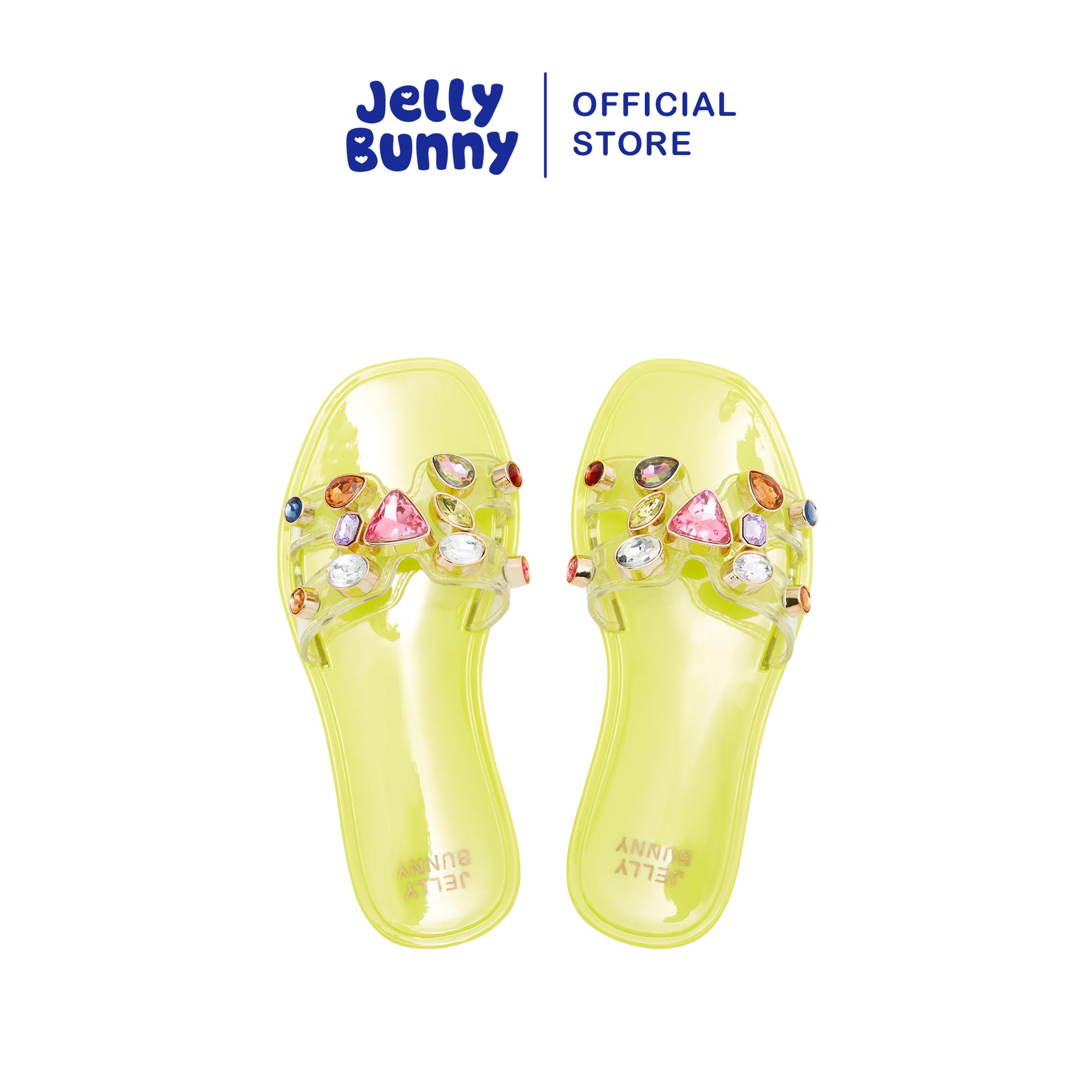 Mini Donna For Girls Flat Sandals Green