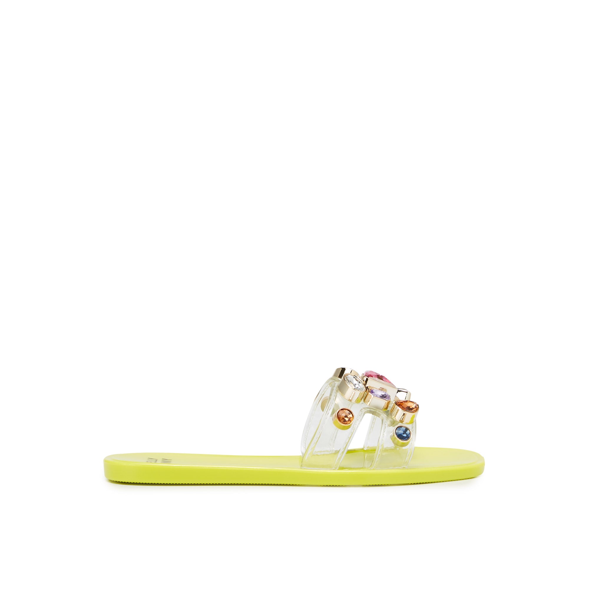 Mini Donna For Girls Flat Sandals Green