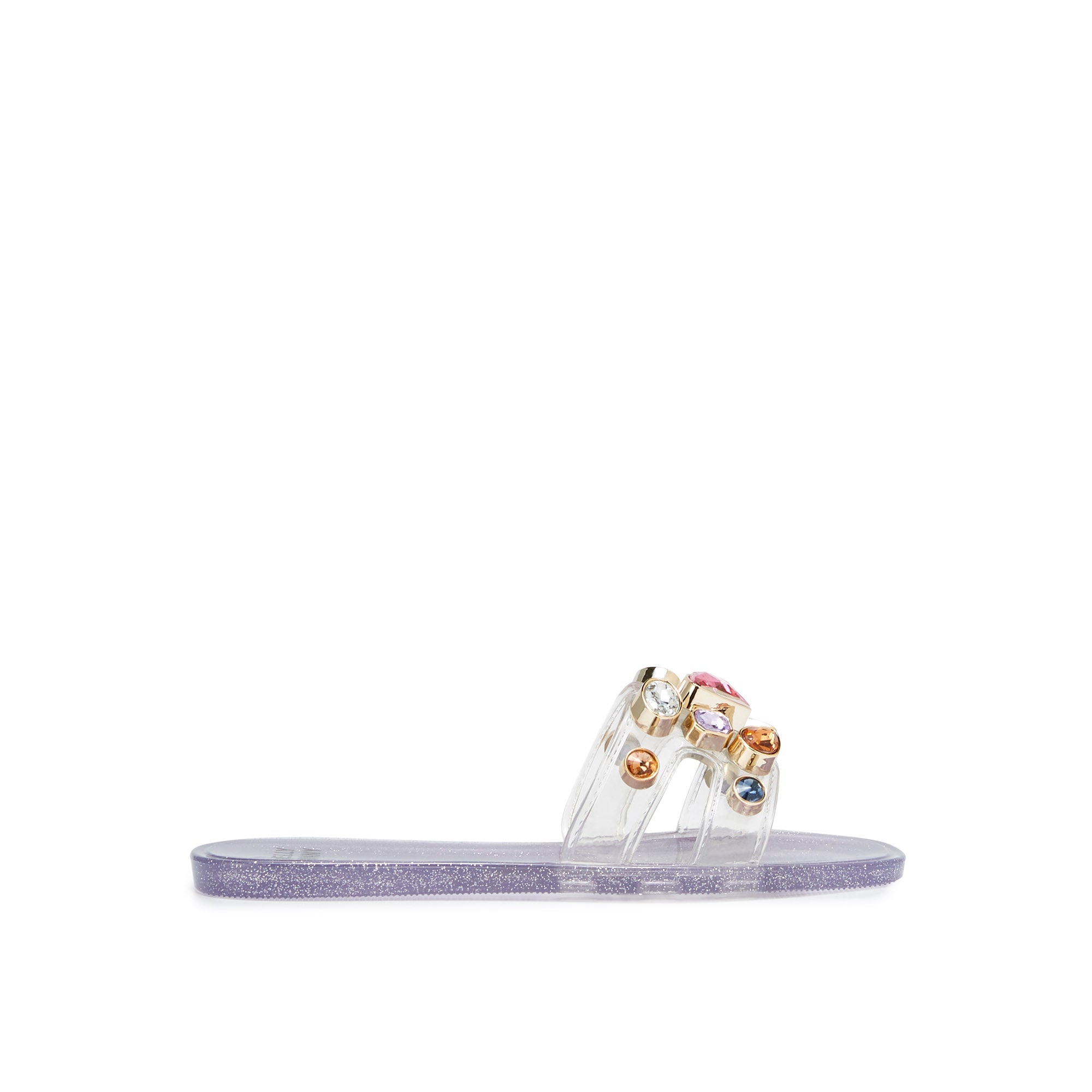 Mini Donna For Girls Flat Sandals Purple - Jelly Bunny Thailand Official Online Store