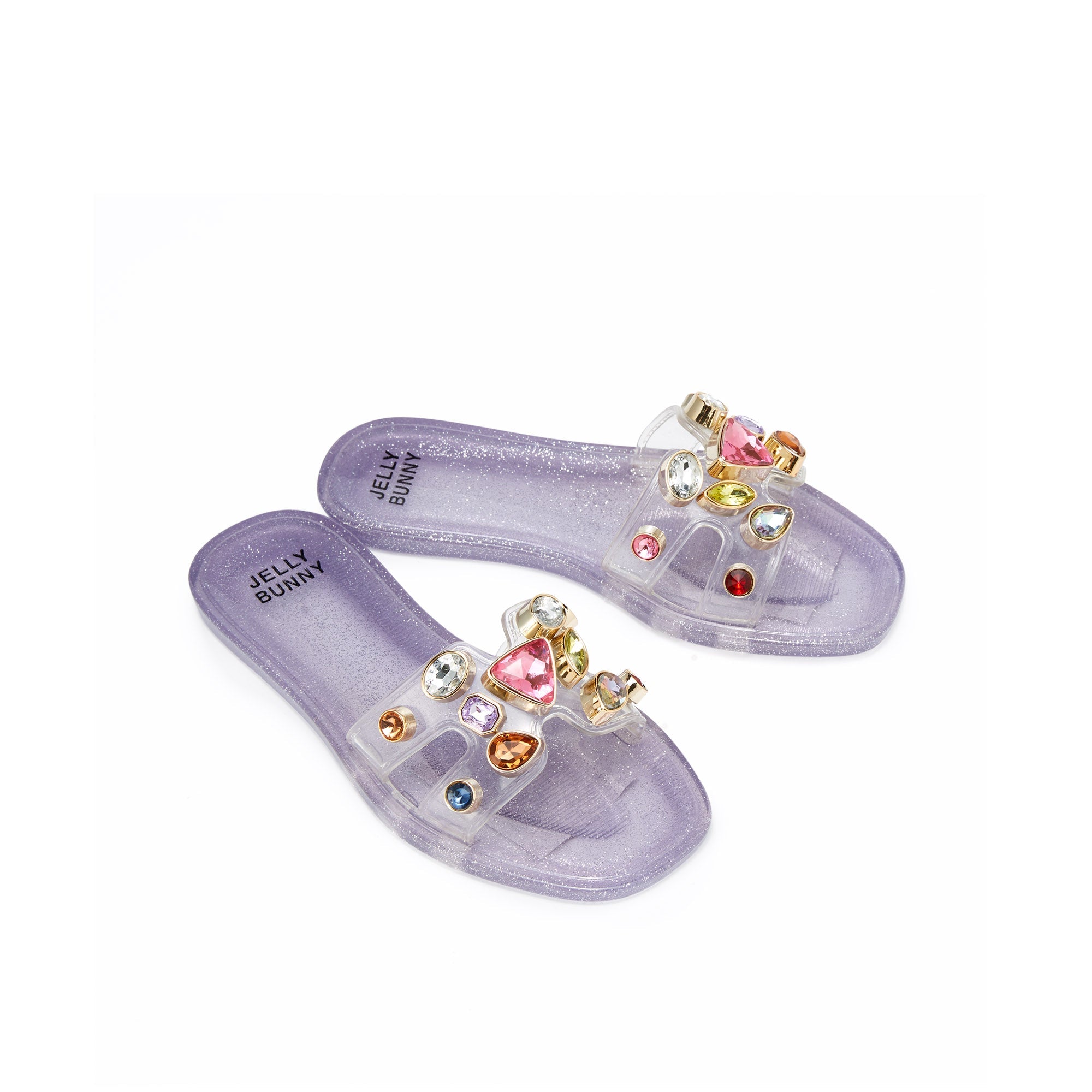 Mini Donna For Girls Flat Sandals Purple