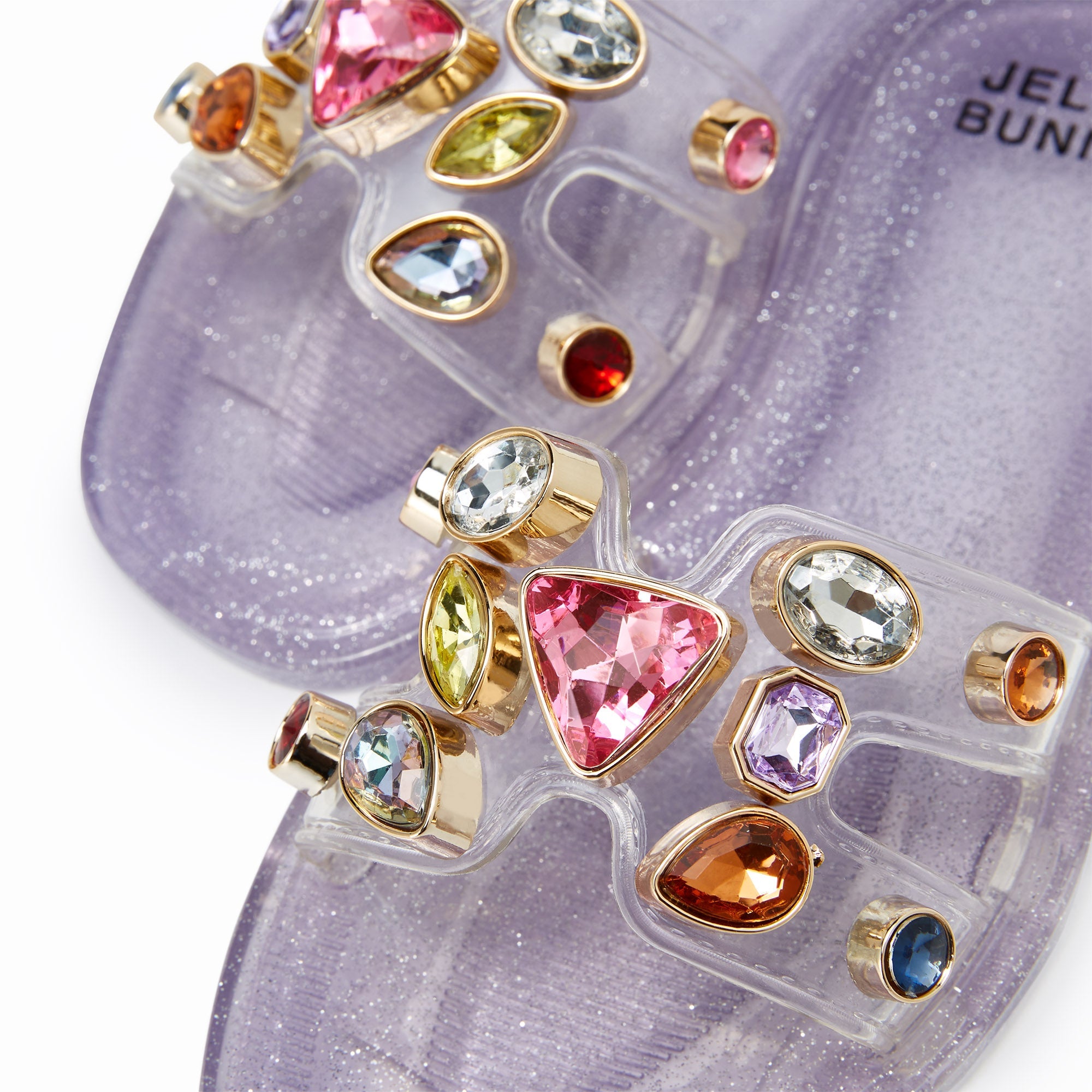 Mini Donna For Girls Flat Sandals Purple - Jelly Bunny Thailand Official Online Store