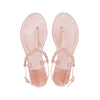 รองเท้าแตะผู้หญิง Amil Crystal Two Tone Pink - Jelly Bunny TH