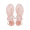 รองเท้าแตะผู้หญิง Amil Crystal Two Tone Pink - Jelly Bunny TH