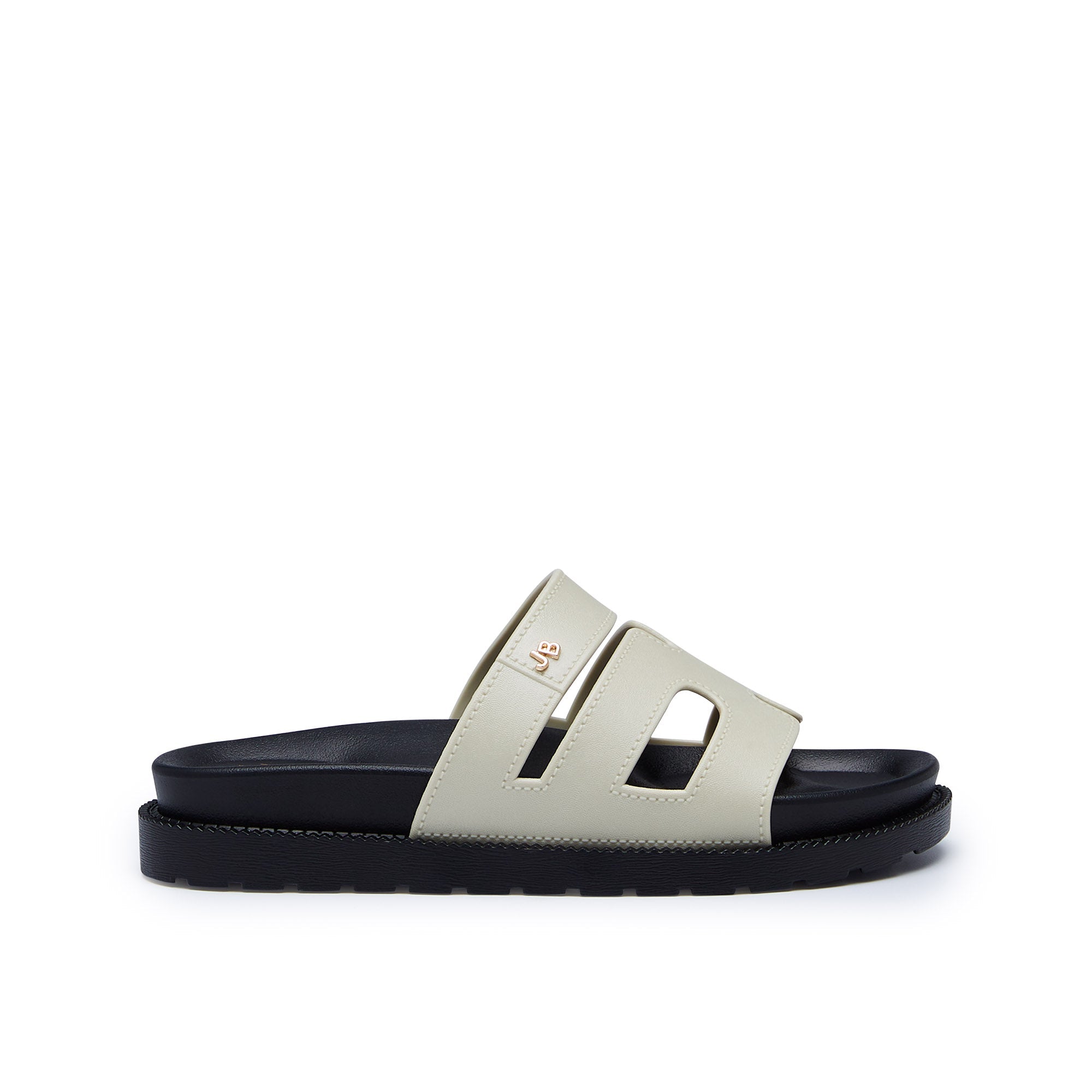 รองเท้าแตะ Sena Plain Check Ivory
