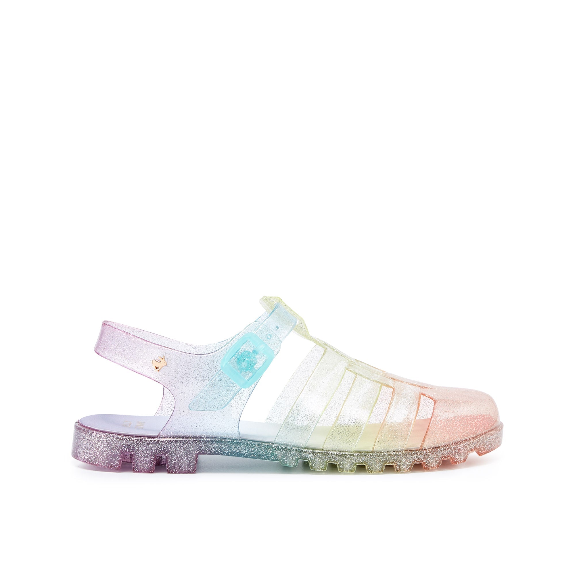 Nasia Plain Flat Sandals Multi - Jelly Bunny Thailand Official Online Store
