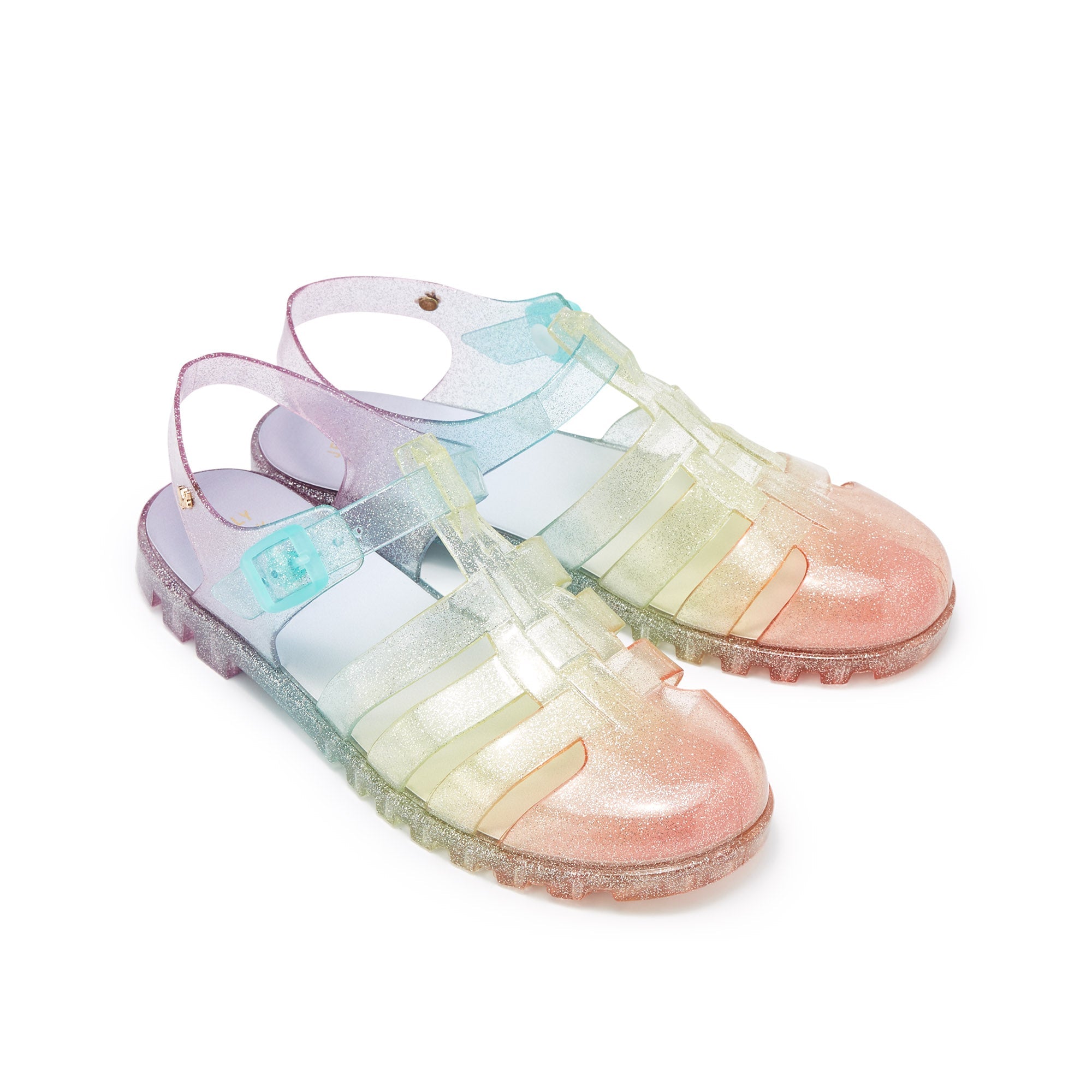 Nasia Plain Flat Sandals Multi - Jelly Bunny Thailand Official Online Store
