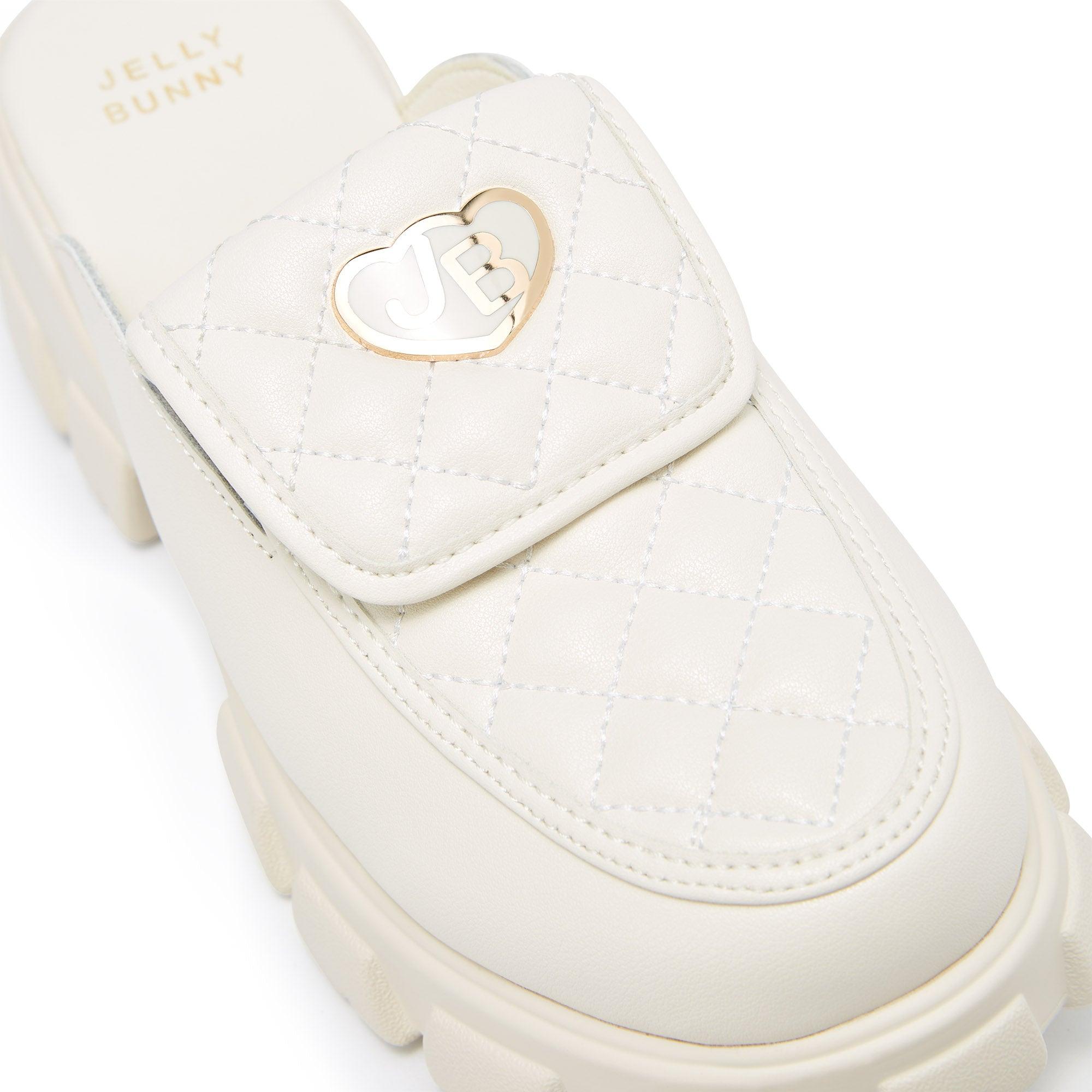 Maggie Camryn Platform Loafers Off-White - Jelly Bunny Thailand Official Online Store