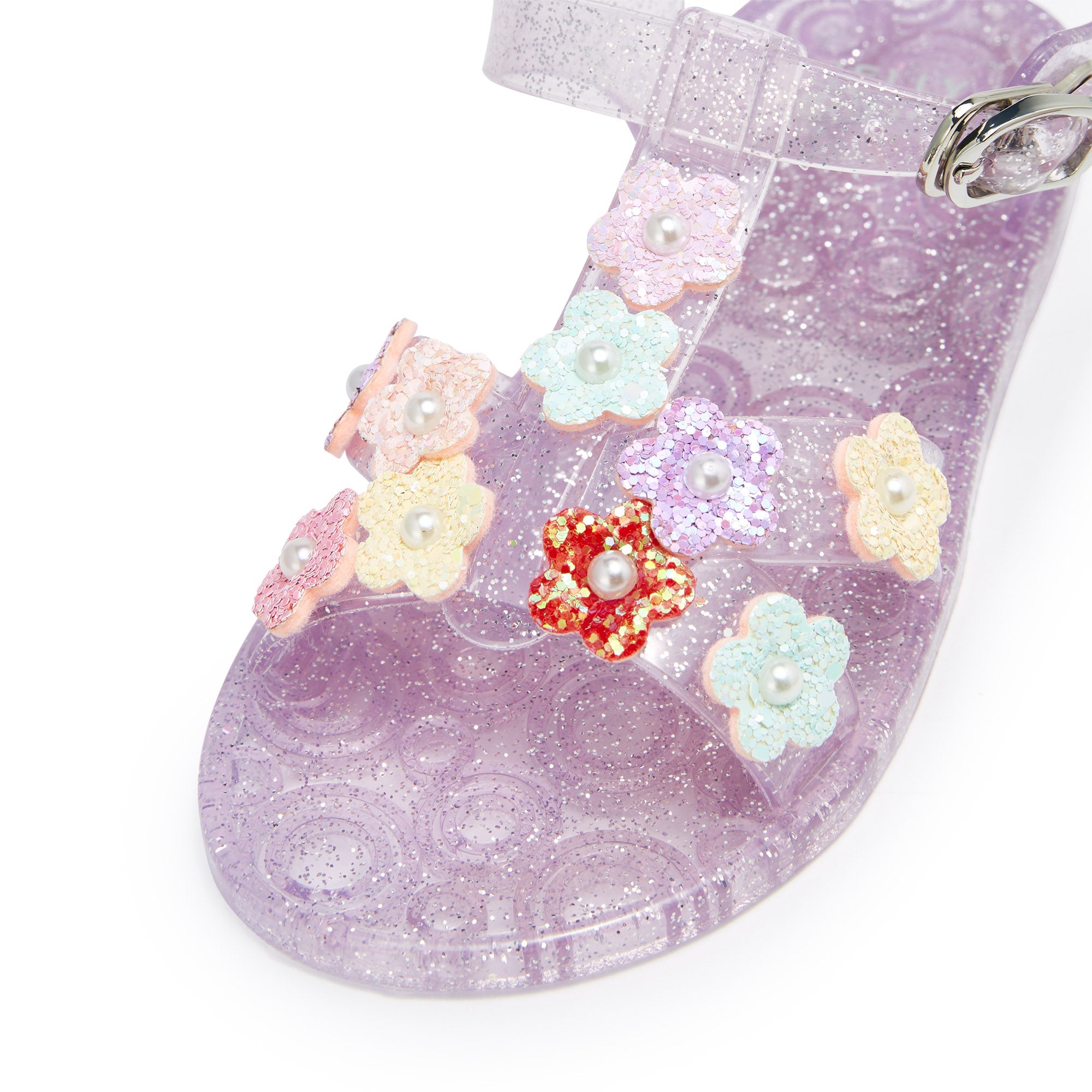 รองเท้าแตะสำหรับเด็กผู้หญิงผู้หญิง Mini Bolo Purple