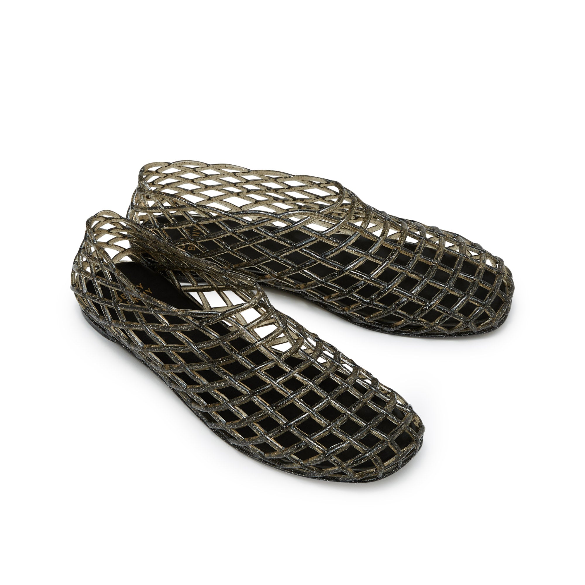 EU 36 Manon Flat Sandals Glitter Multi