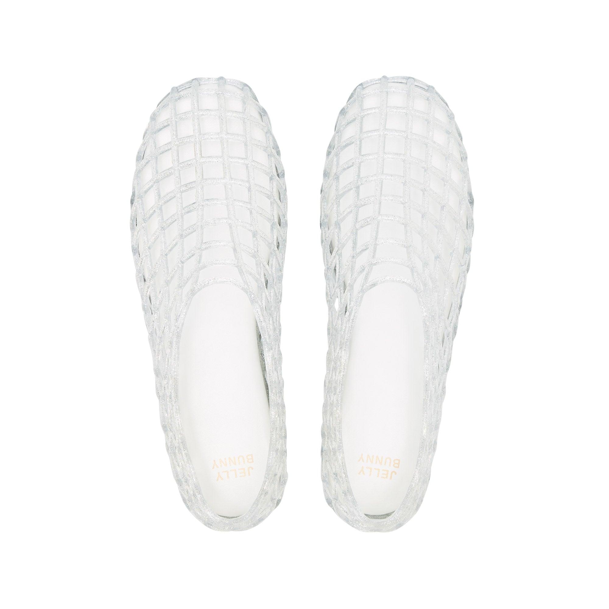 Manon Flat Sandals Silver - Main Image