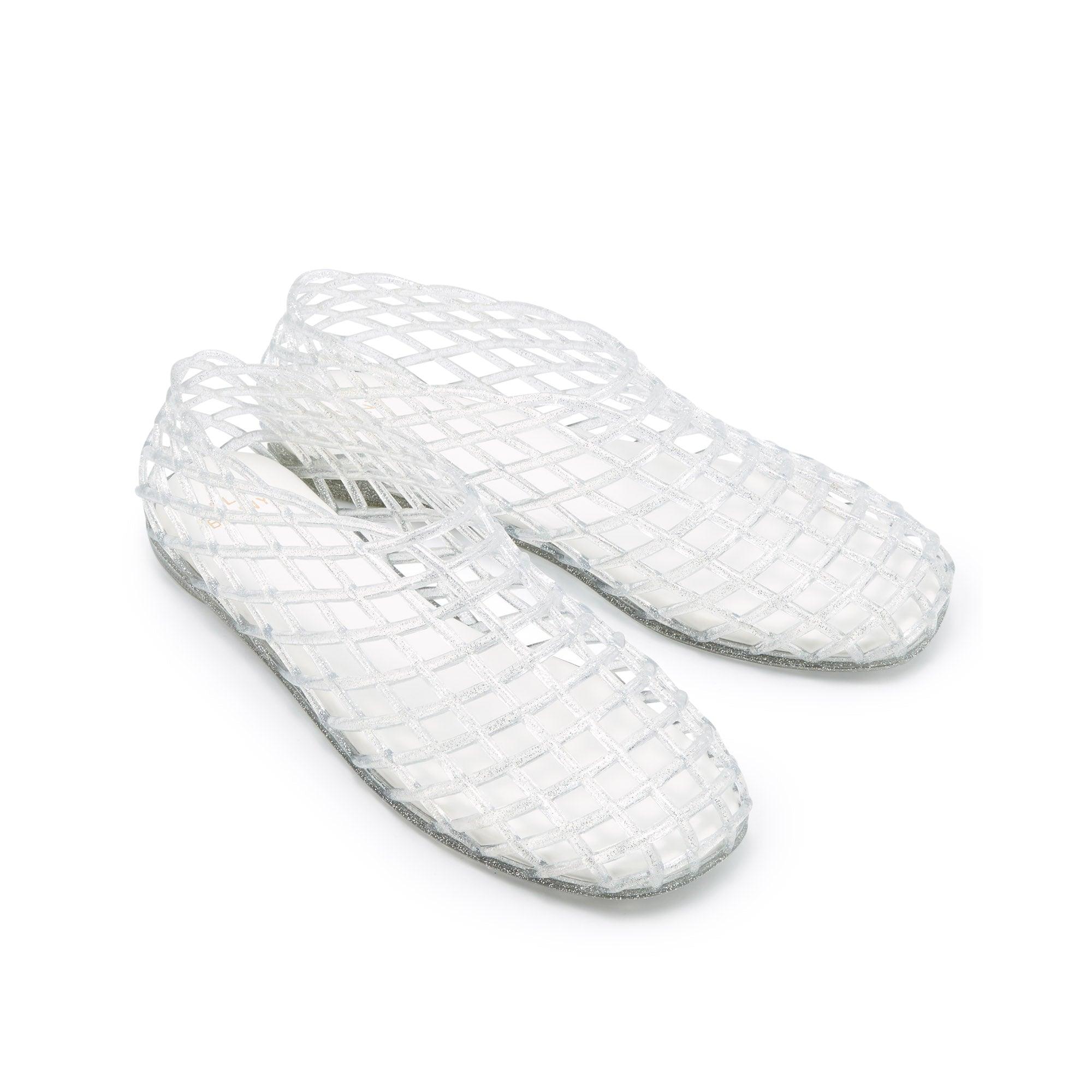Manon Flat Sandals Silver - Jelly Bunny Thailand Official Online Store