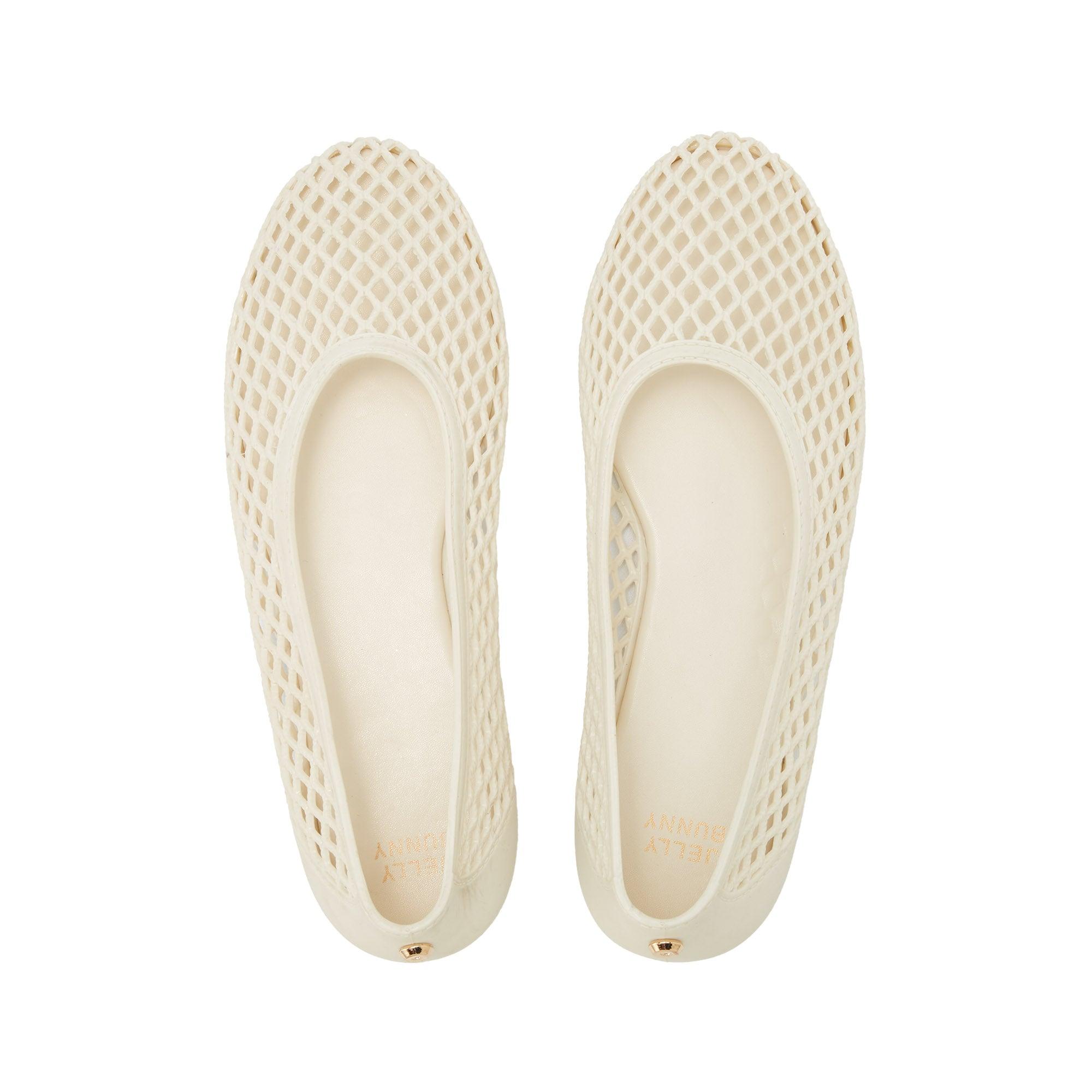 Melanie Flat Ballerinas Ivory - Jelly Bunny Thailand Official Online Store