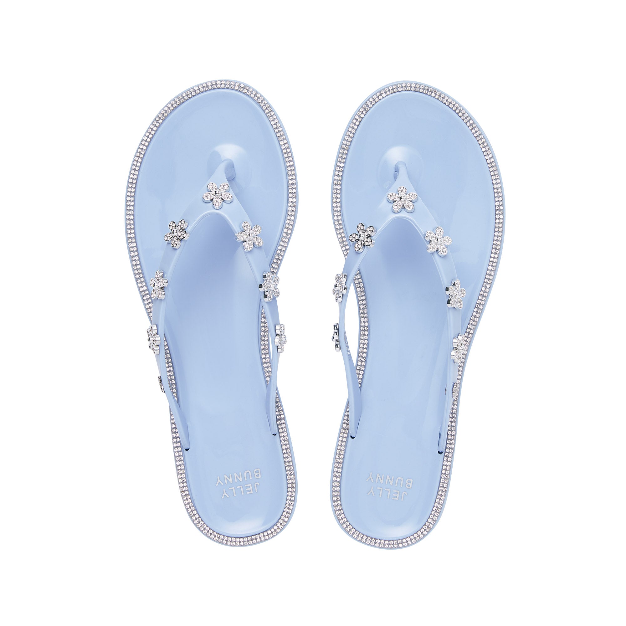 Elena Willa Flipflop Blue - Jelly Bunny Thailand Official Online Store