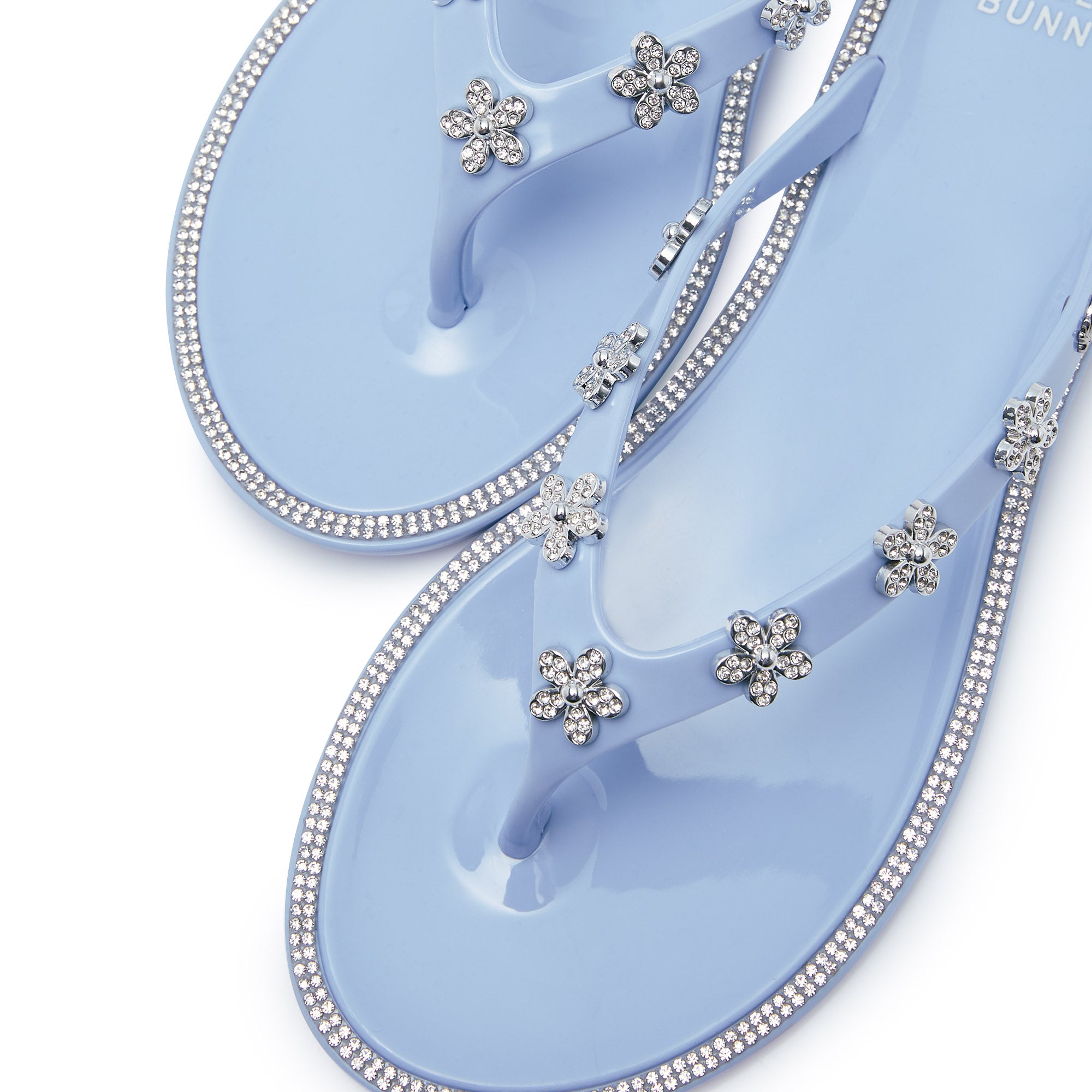 Elena Willa Flipflop Blue - Jelly Bunny Thailand Official Online Store