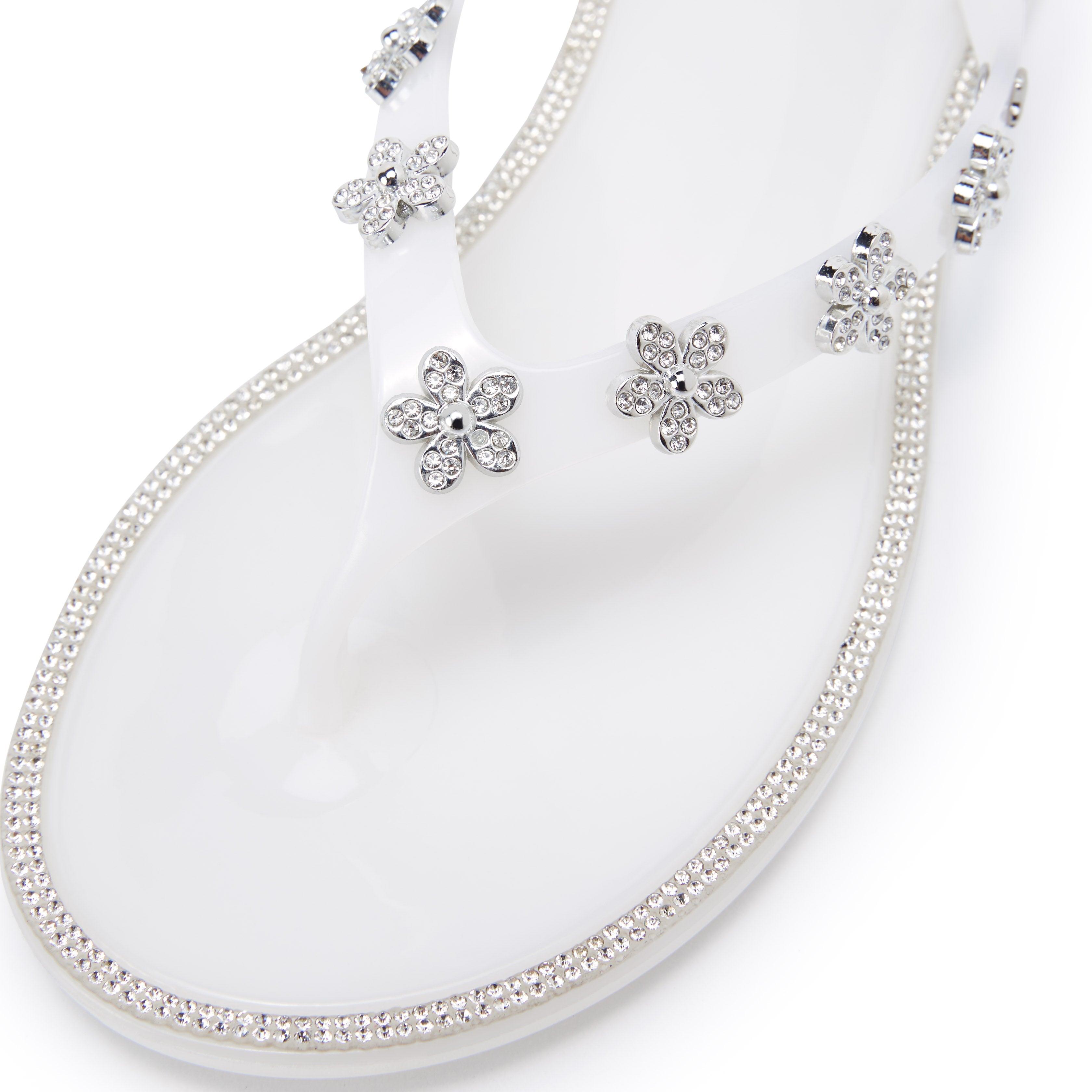 Elena Willa Flipflop White - Jelly Bunny Thailand Official Online Store