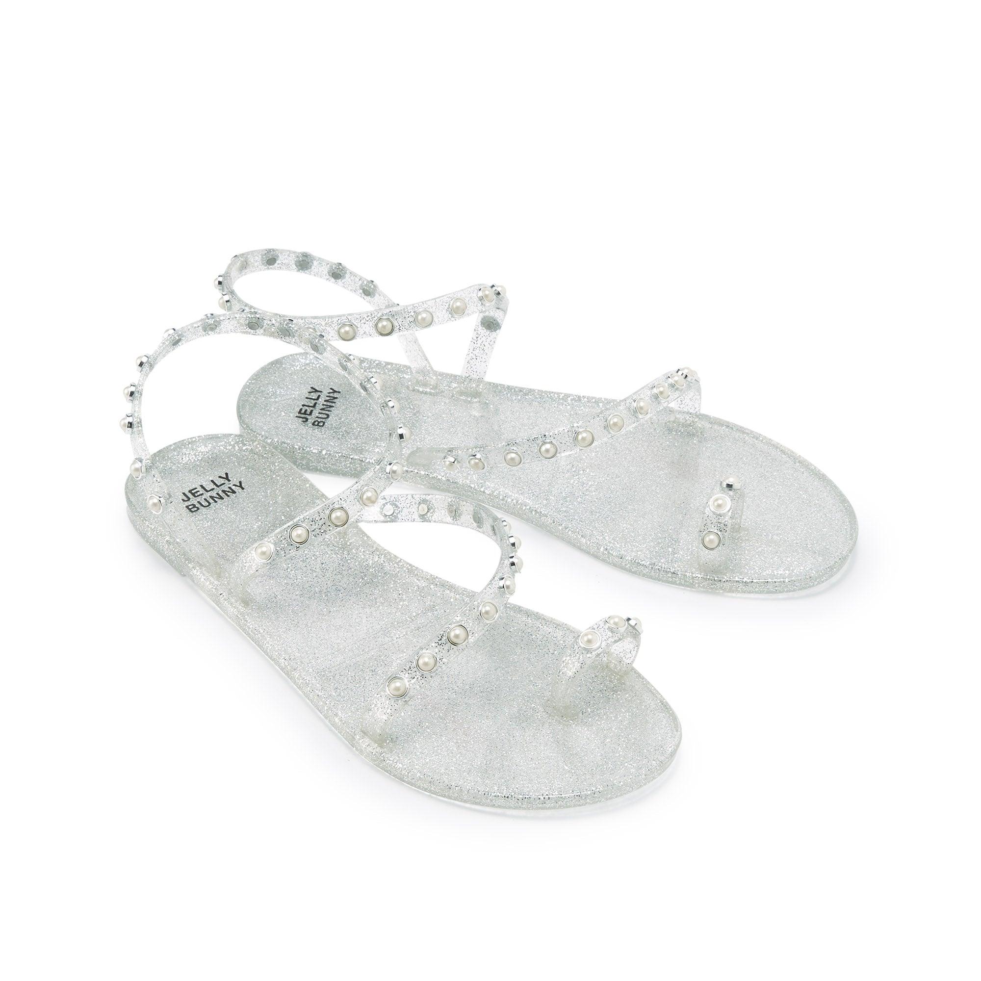 Rocco Moneo Flat Slingbacks Silver - Jelly Bunny Thailand Official Online Store