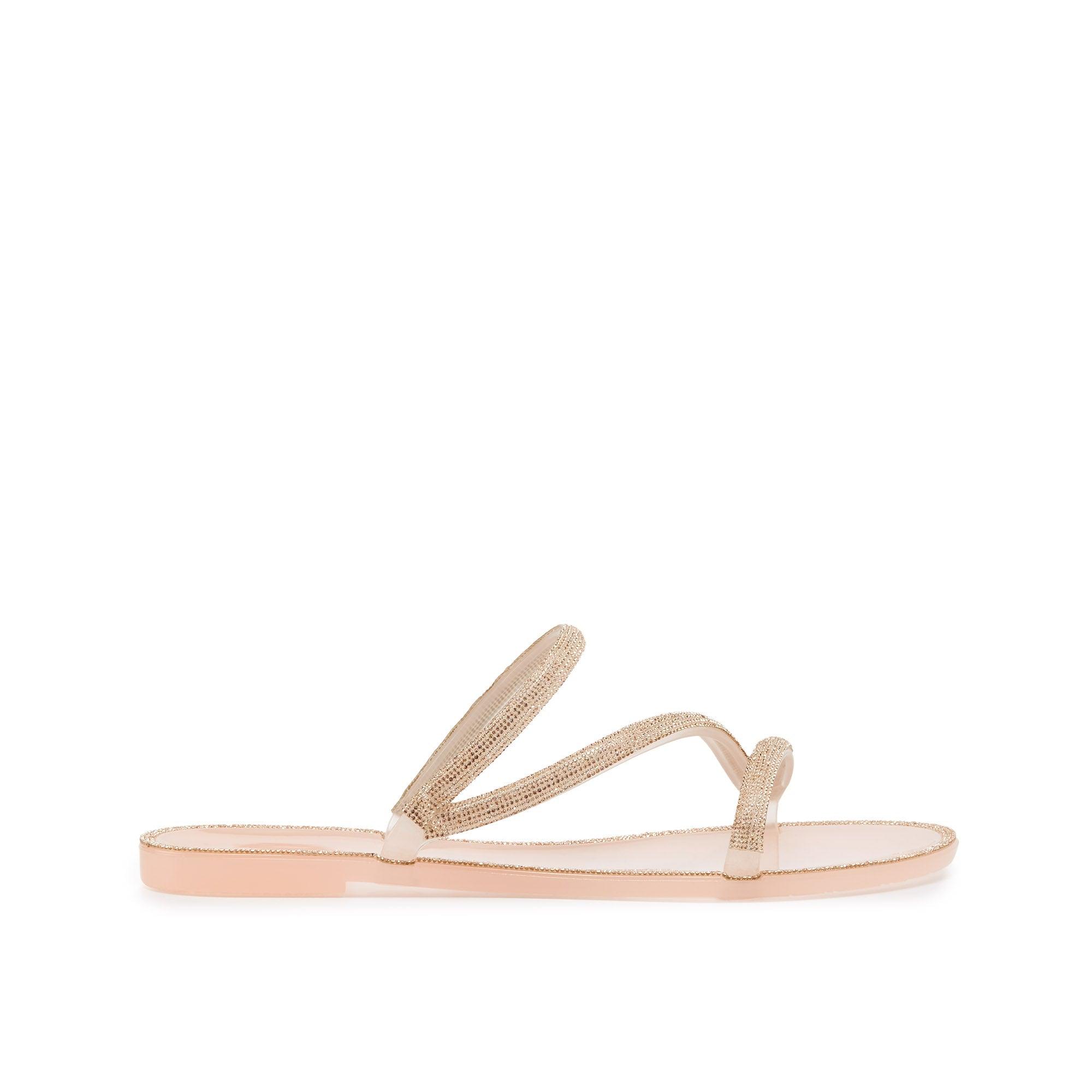 Sazza Flat Sandals Patent Pink - Jelly Bunny Thailand Official Online Store