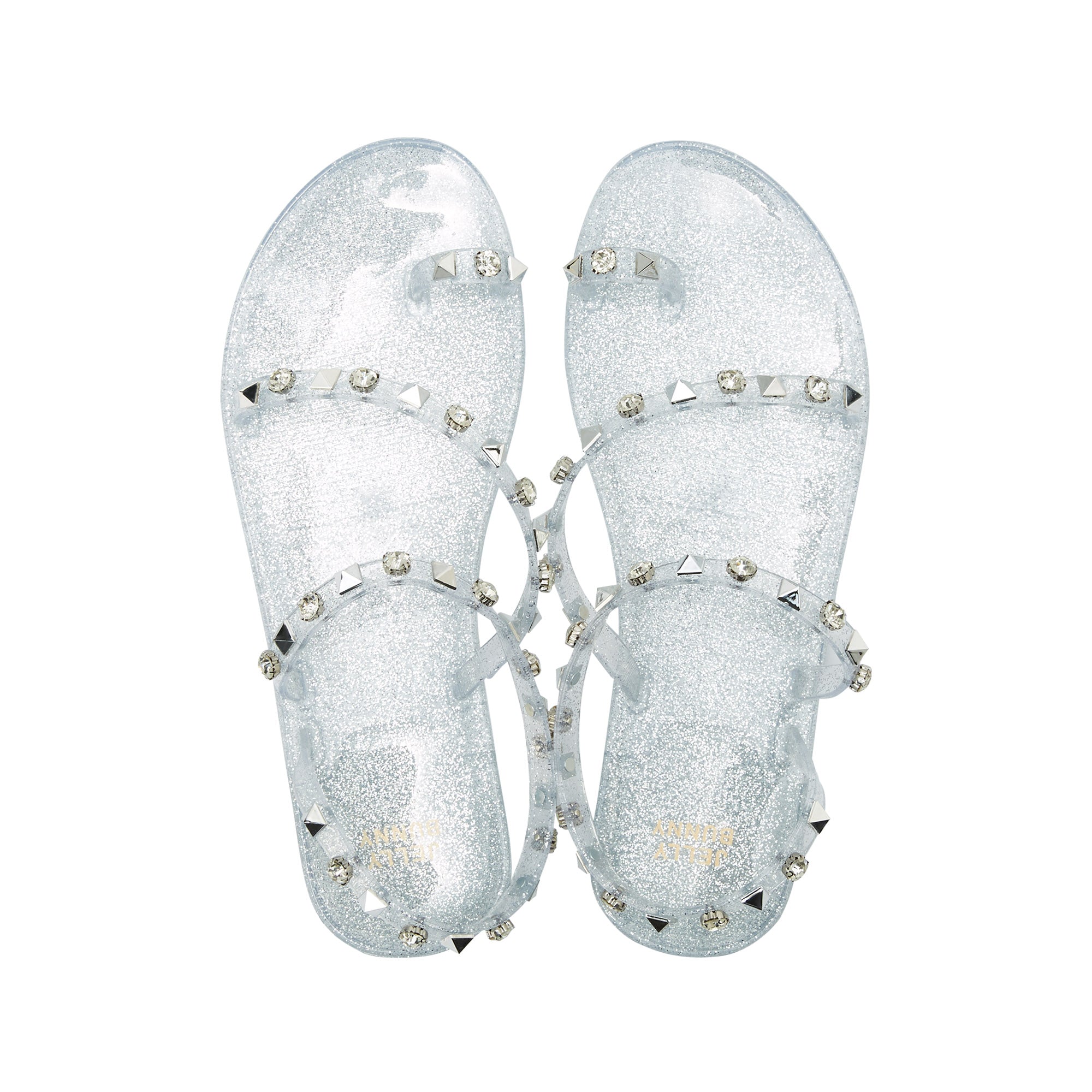 Zanner Flat Slingbacks Silver