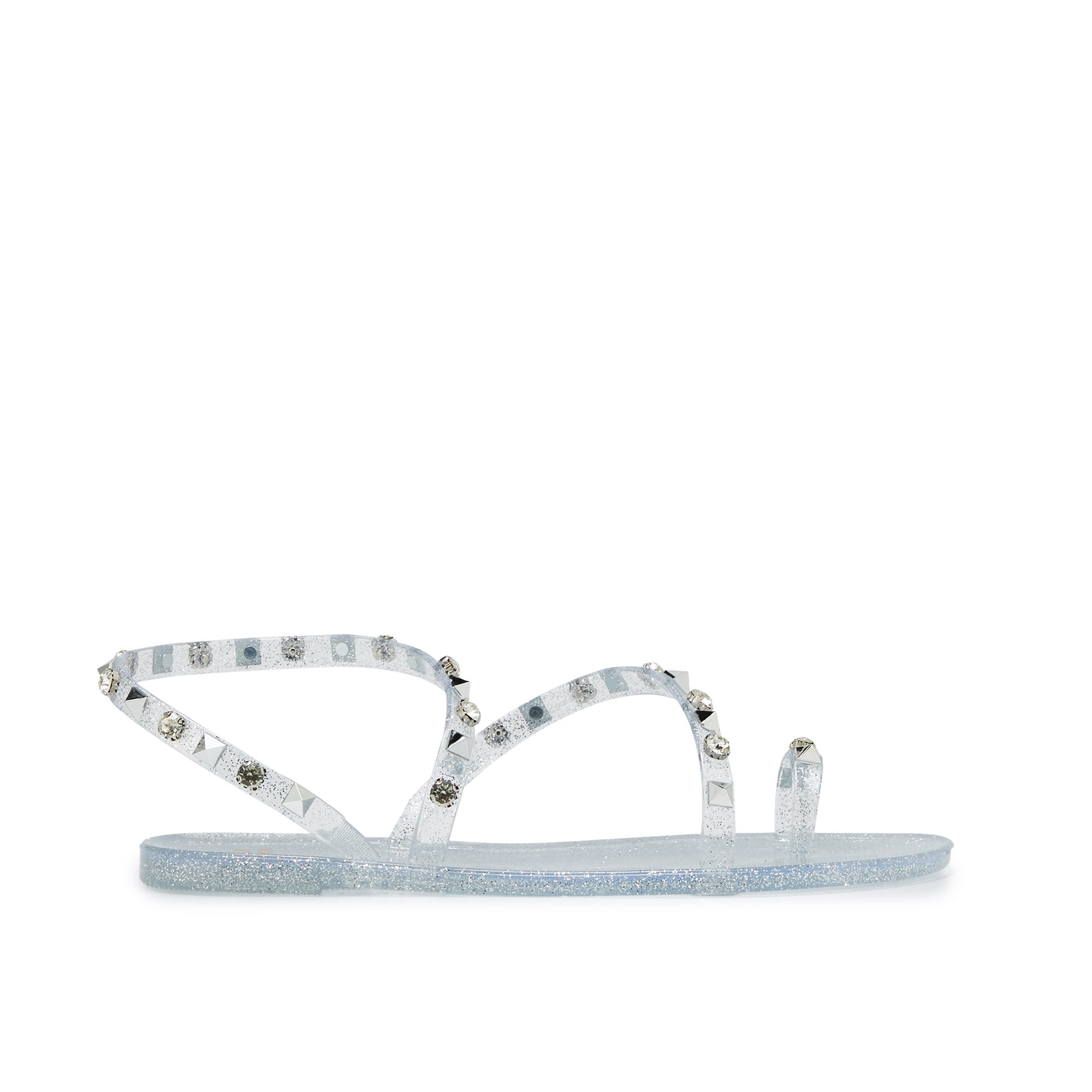 Zanner Flat Slingbacks Silver