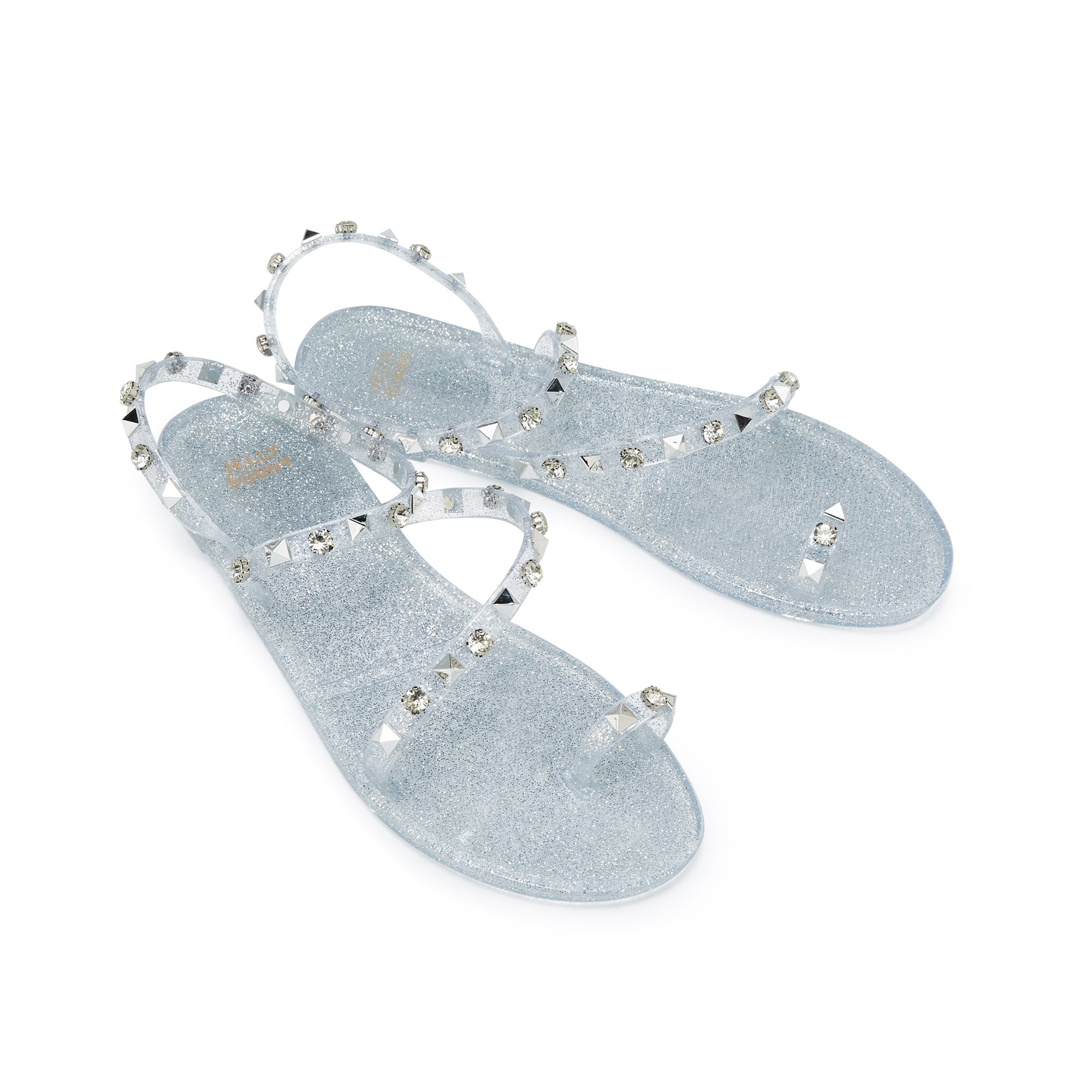 Zanner Flat Slingbacks Silver