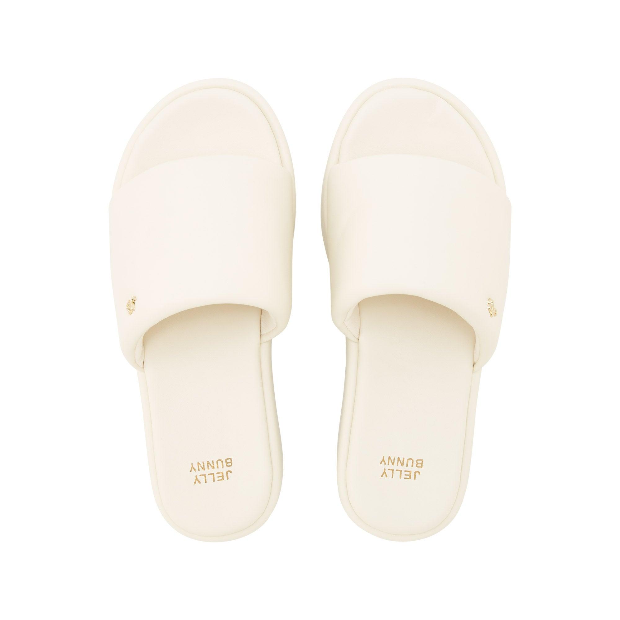 Thaniel Platform Slides White - Jelly Bunny Thailand Official Online Store