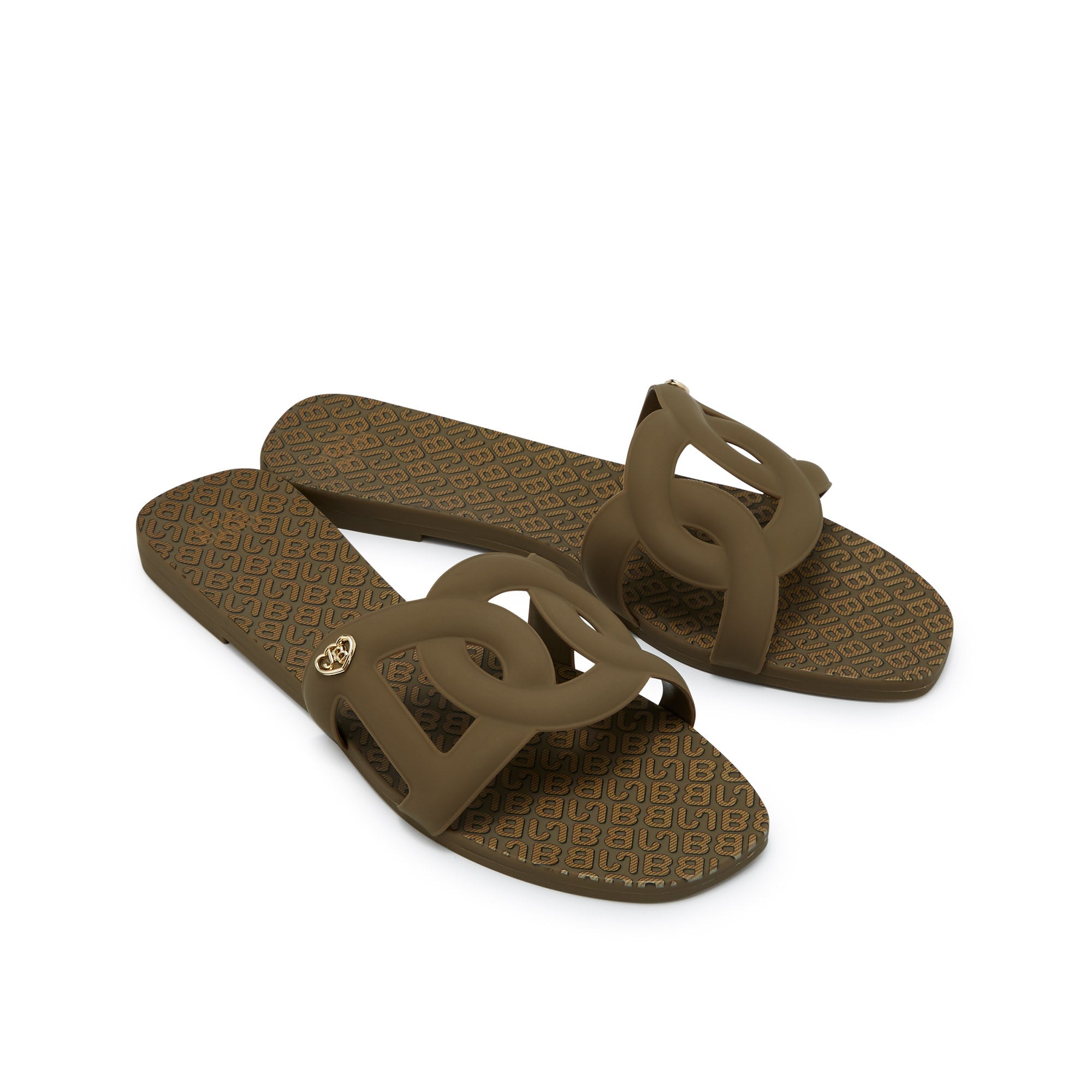 Grase Mono Jessica Flat Sandals Brown