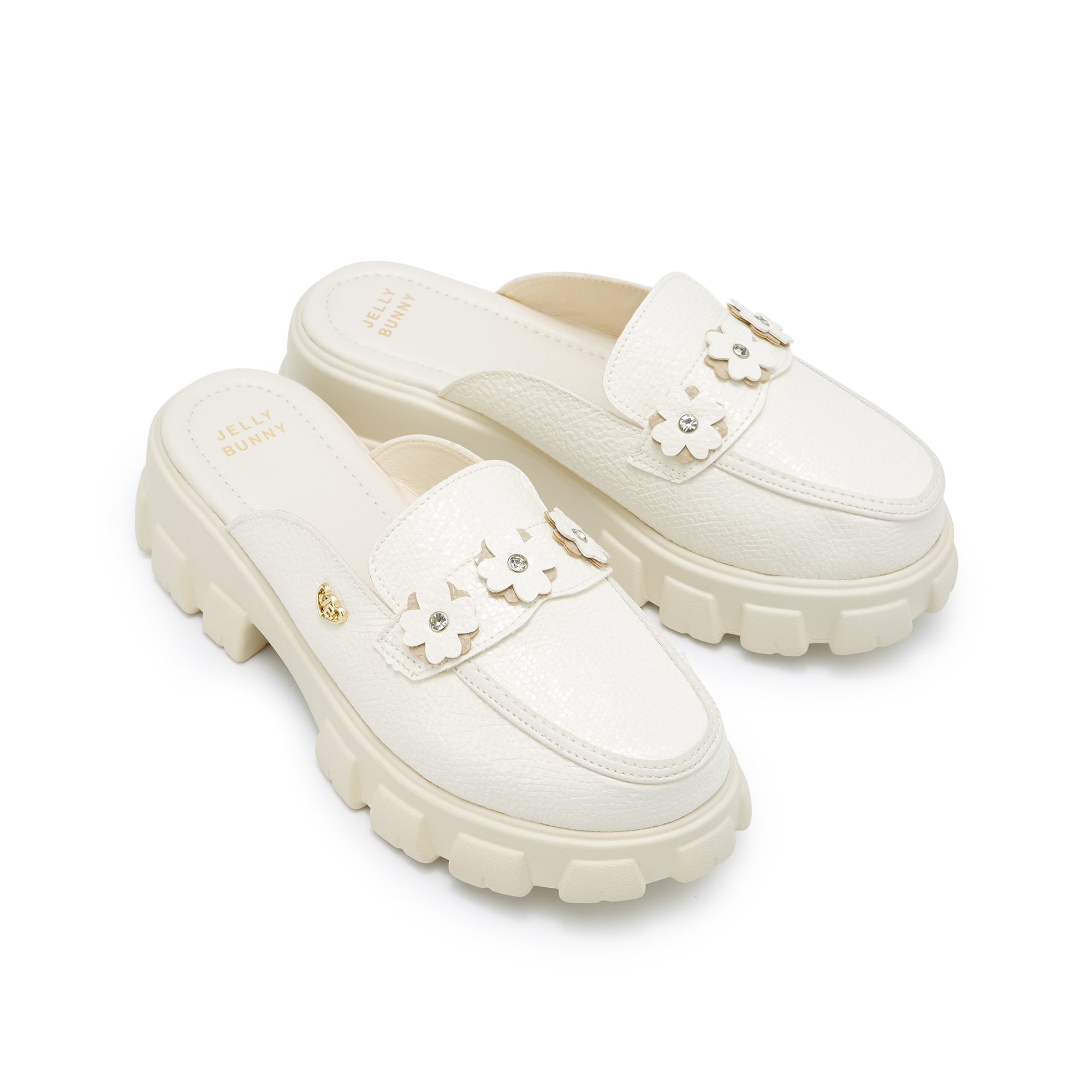 Maggie Baileena Platform Sandals White - Jelly Bunny Thailand Official Online Store