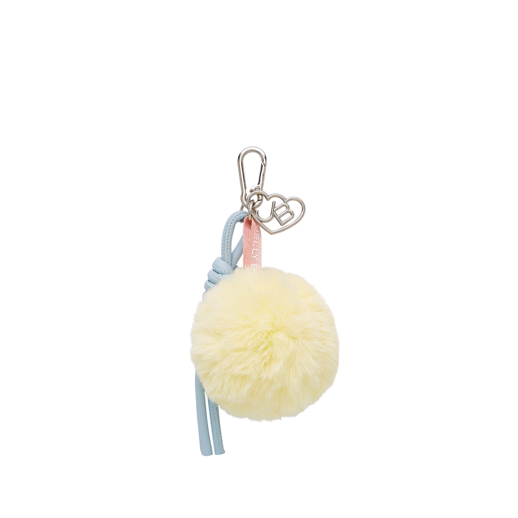 พวงกุญแจ PomPom Light Yellow