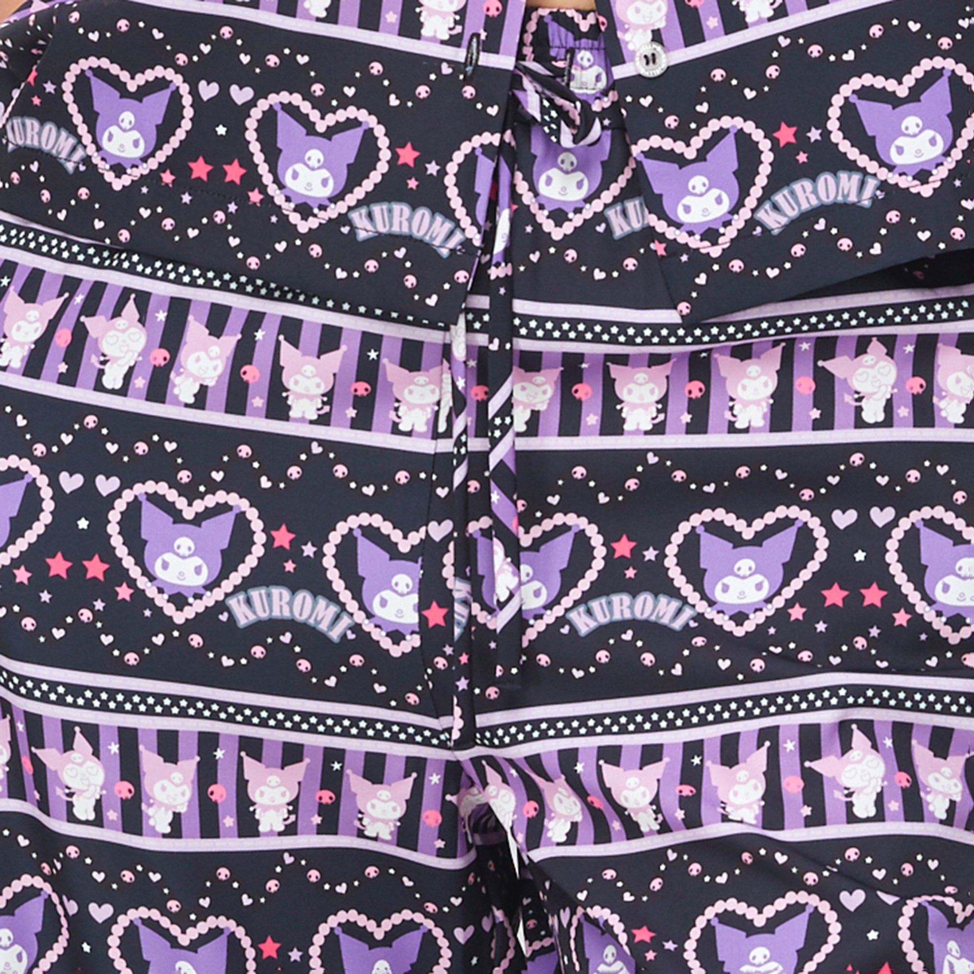 Kuromi Print Pants Multi Color