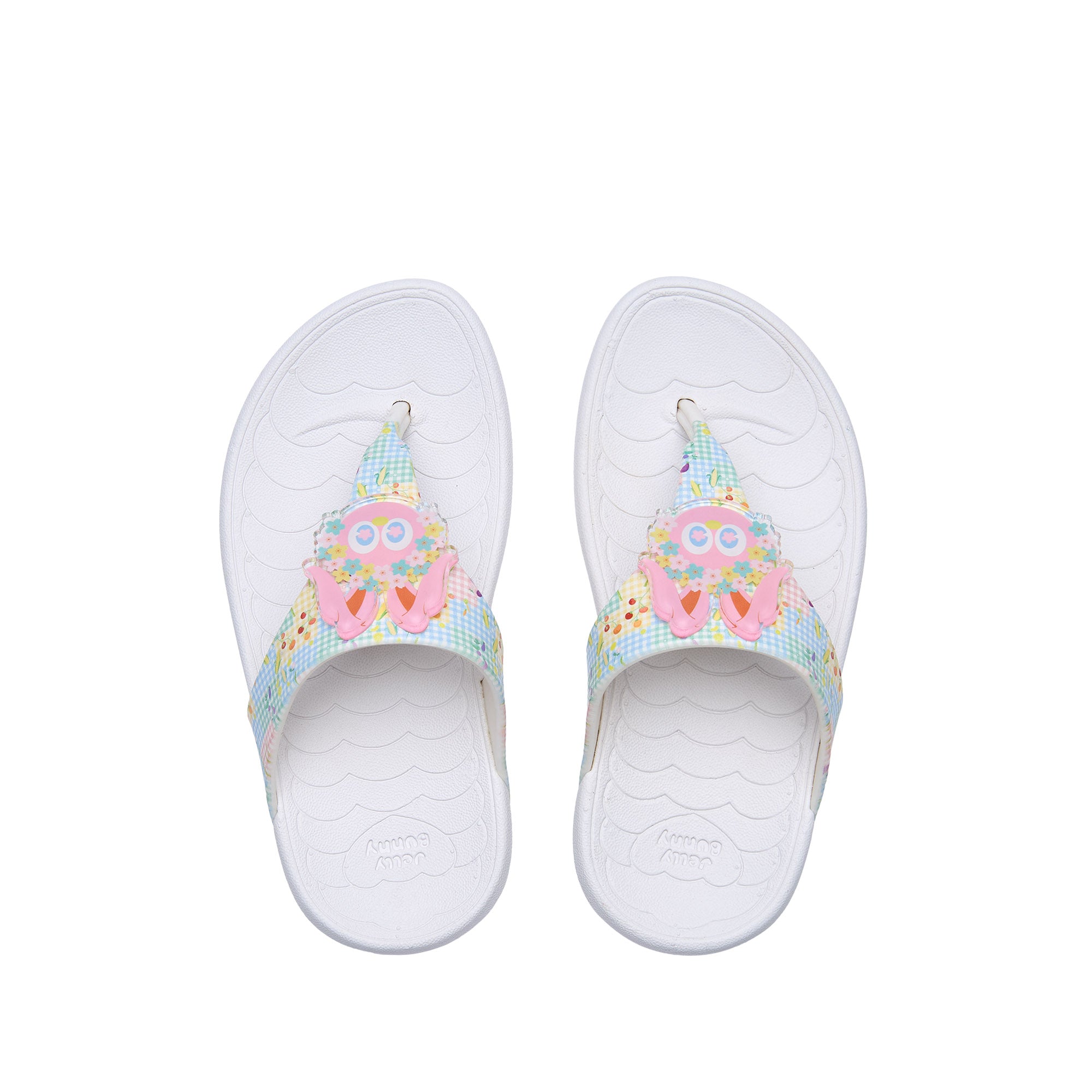รองเท้าแตะสำหรับเด็กผู้หญิง Mini Bunny Soft Vanna Ivory