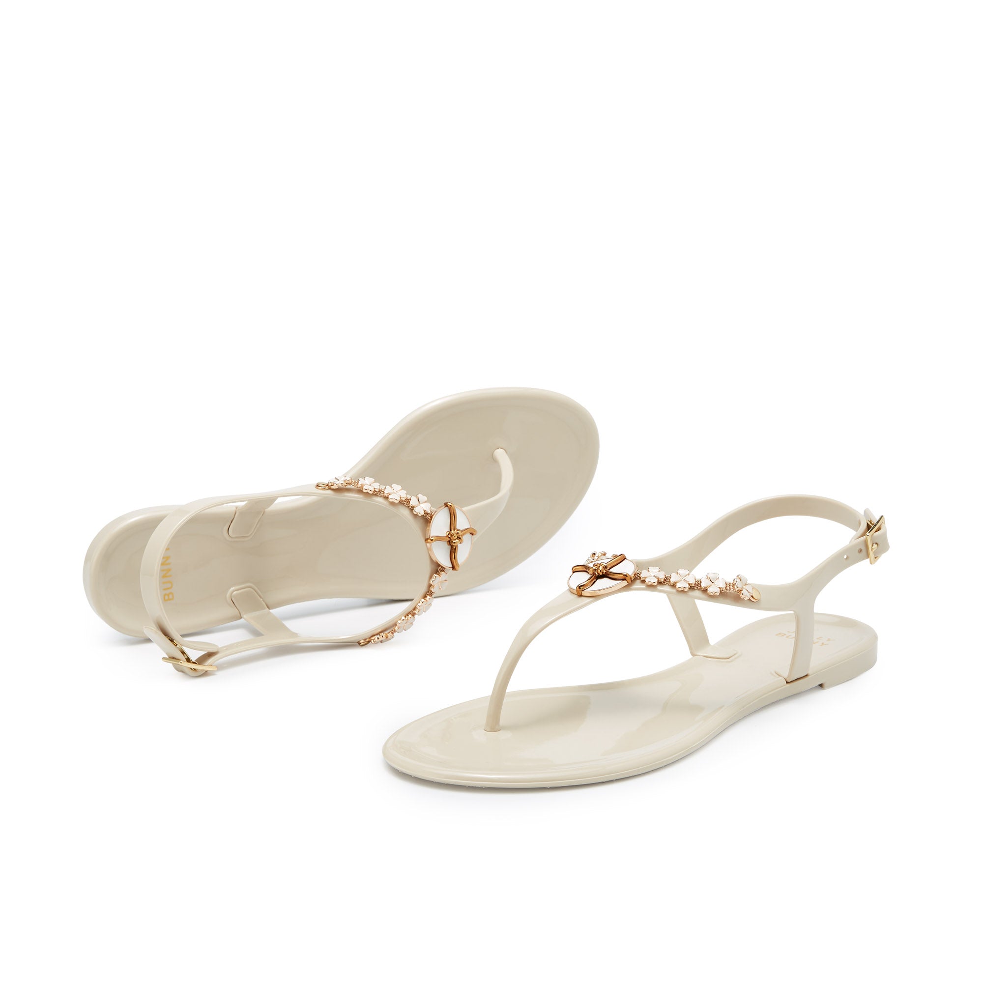 Vivian Twinkle Sandals Ivory