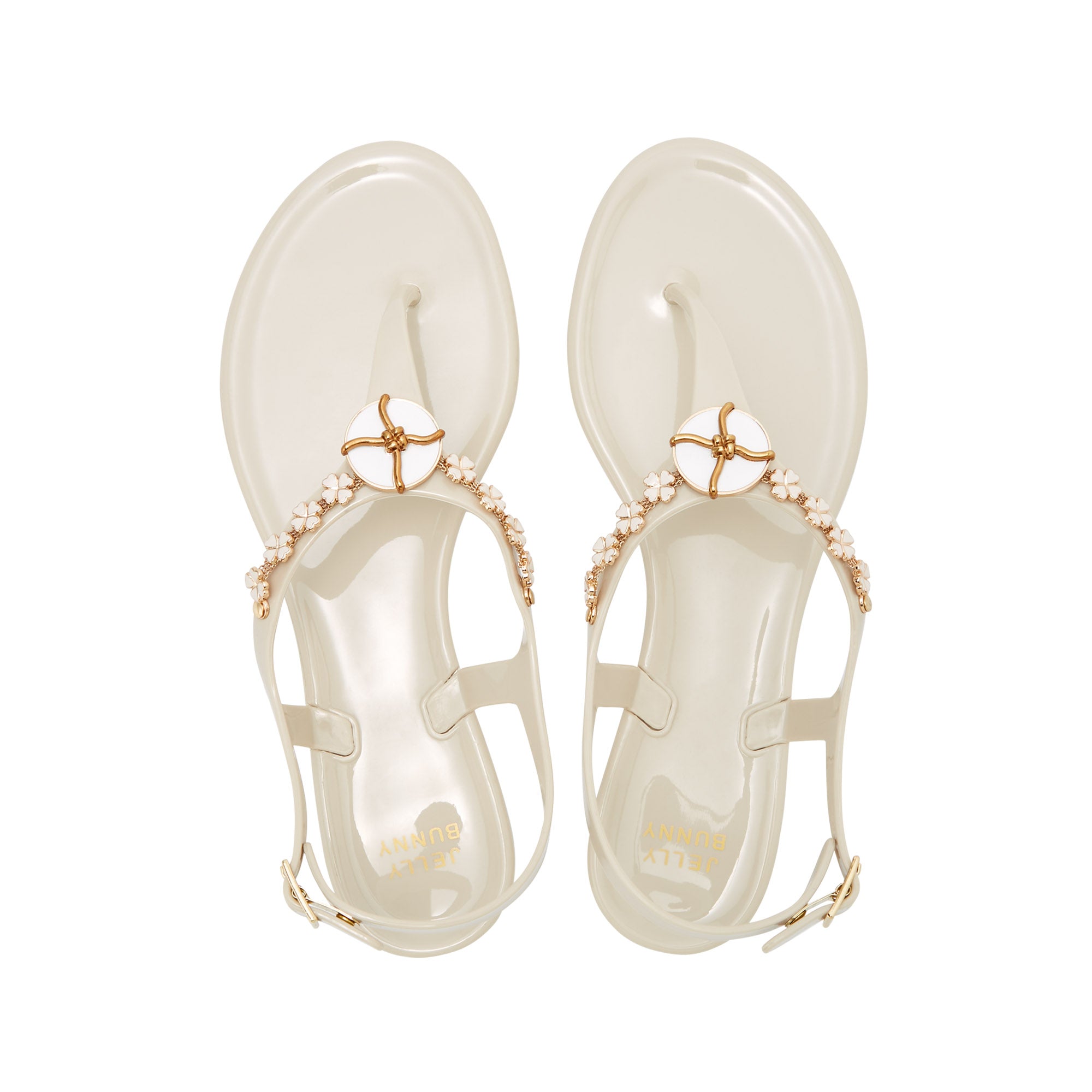 Vivian Twinkle Sandals Ivory