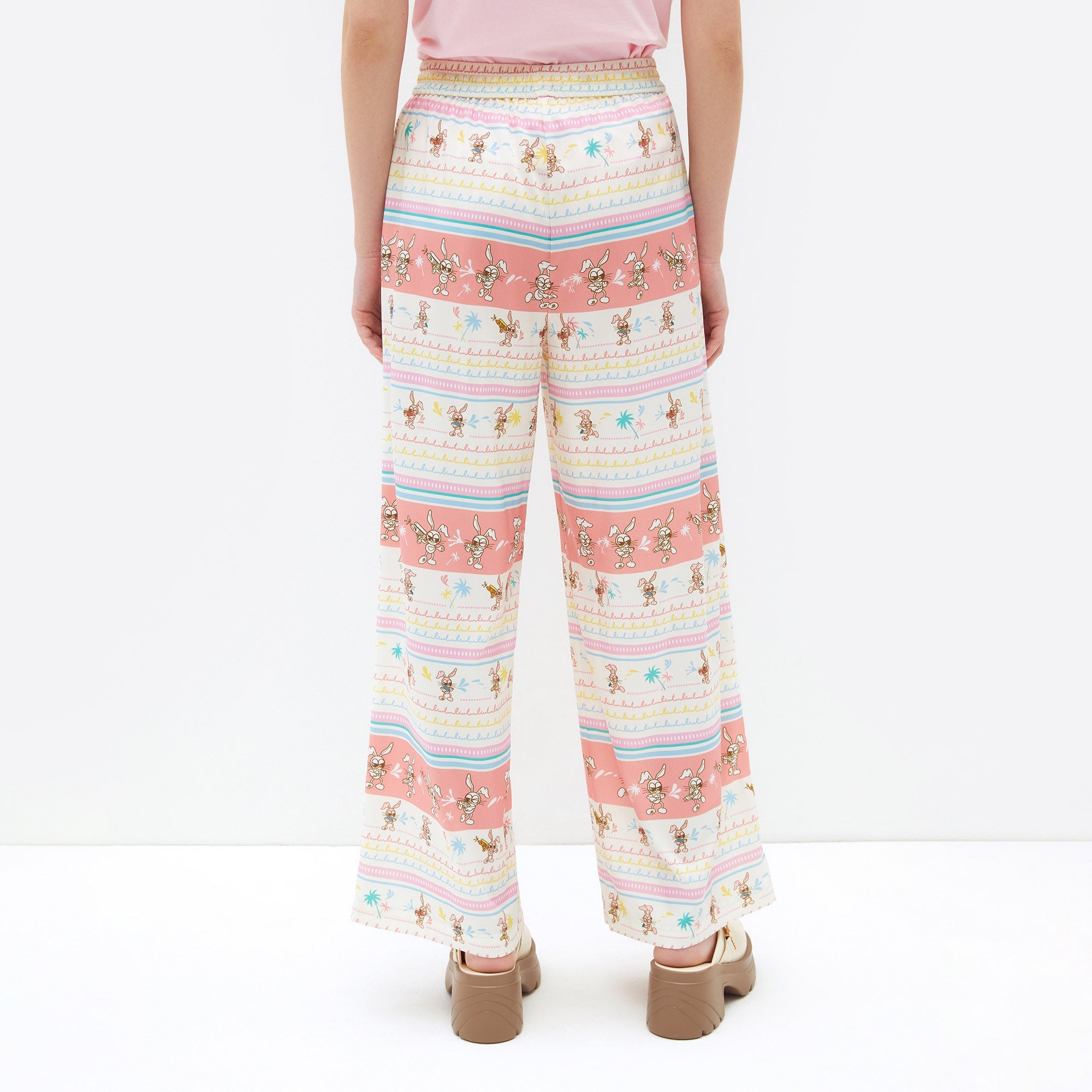 Jb Water Splash Fest Relaxed-Fit Pants Multi Color - Jelly Bunny Thailand Official Online Store
