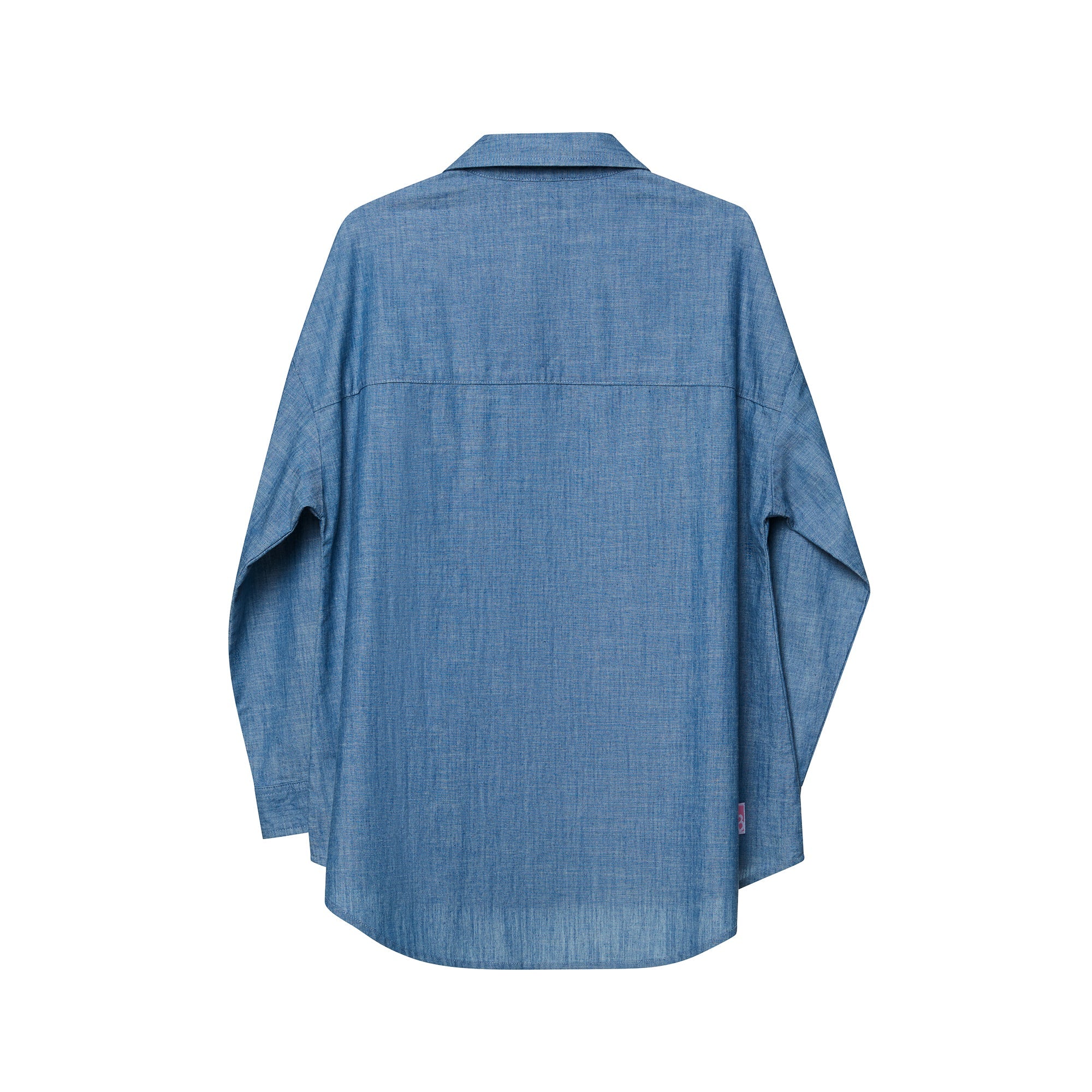 Chambray Patch Pocket Shirt Blue