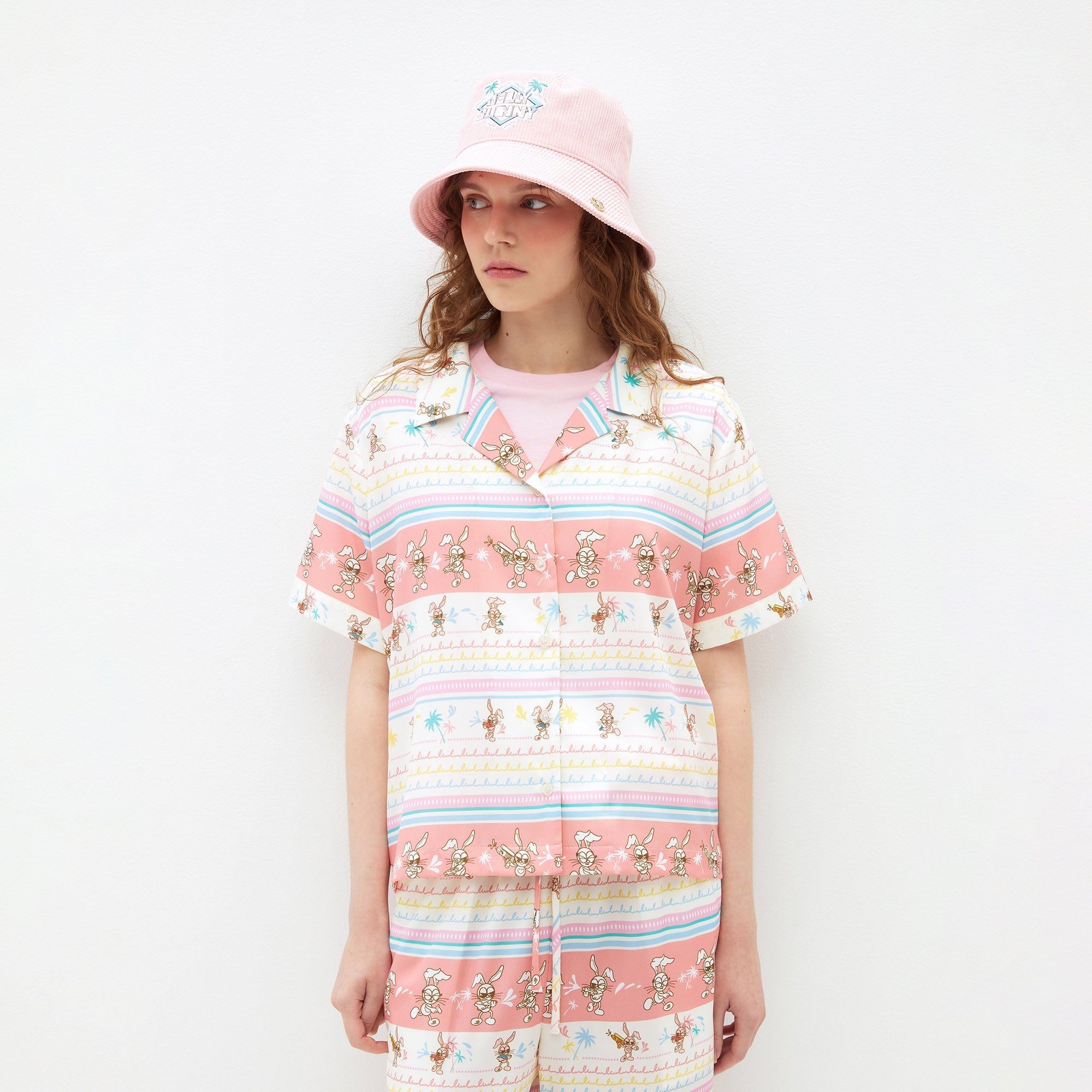 Jb Water Splash Fest Relaxed-Fit Short Sleeve Shirt Multi Color - Jelly Bunny Thailand Official Online Store