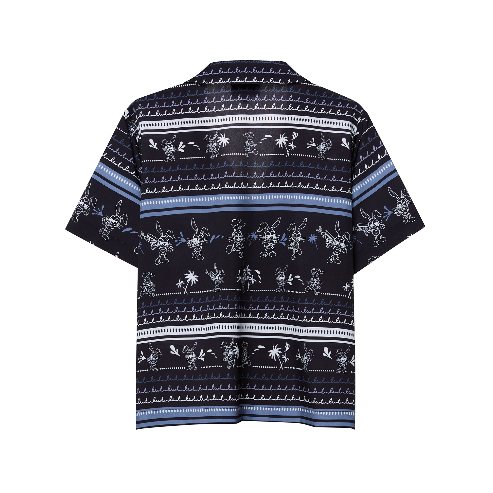 Jb Water Splash Fest Relaxed-Fit Short Sleeve Shirt Printed Black
