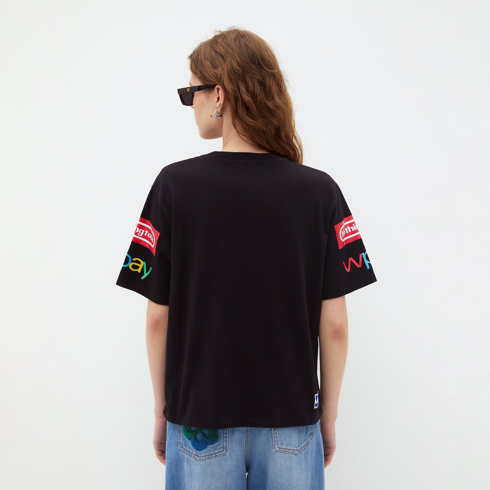 Internet Vibe Logo Tee Black - Jelly Bunny Thailand Official Online Store