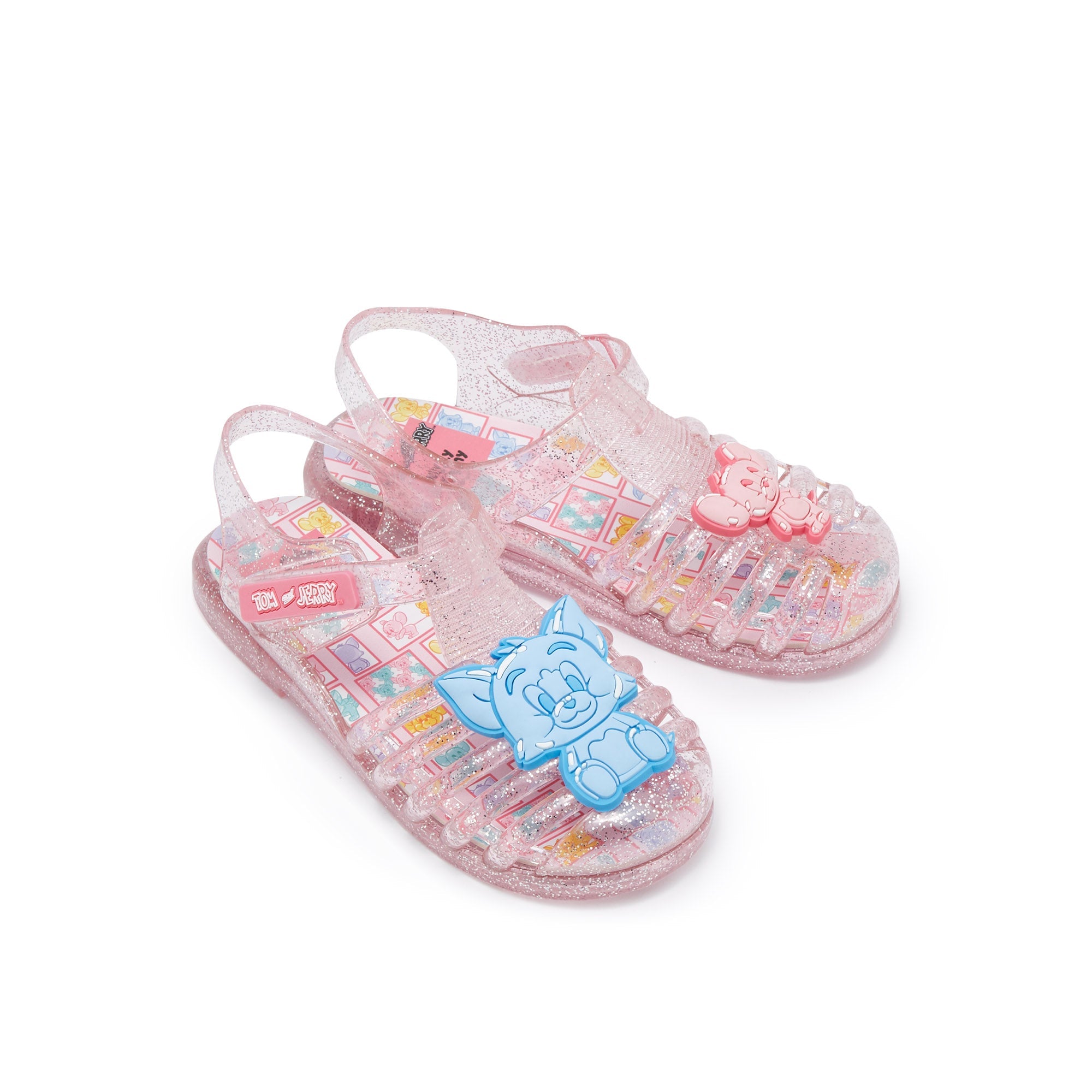 รองเท้าแตะรัดส้นสำหรับเด็กผู้หญิง Unicorn Denver Pink
