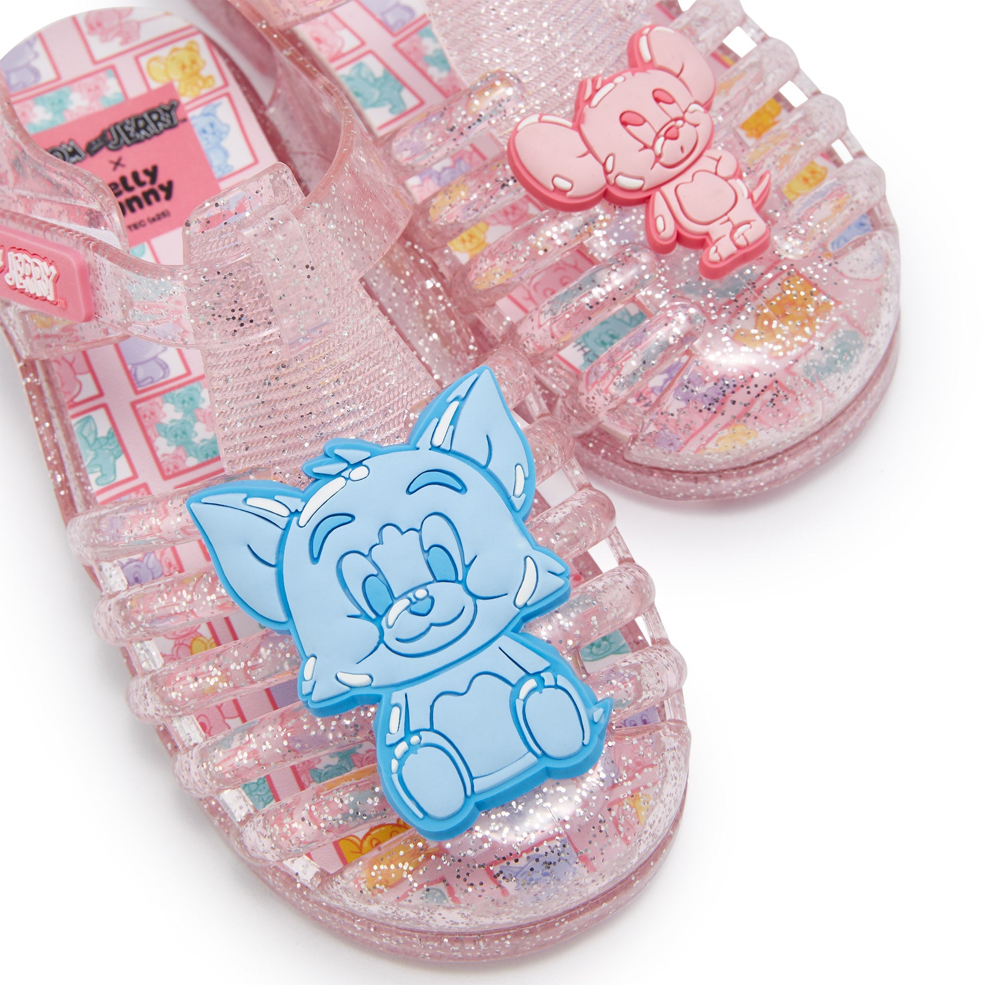 รองเท้าแตะรัดส้นสำหรับเด็กผู้หญิง Unicorn Denver Pink