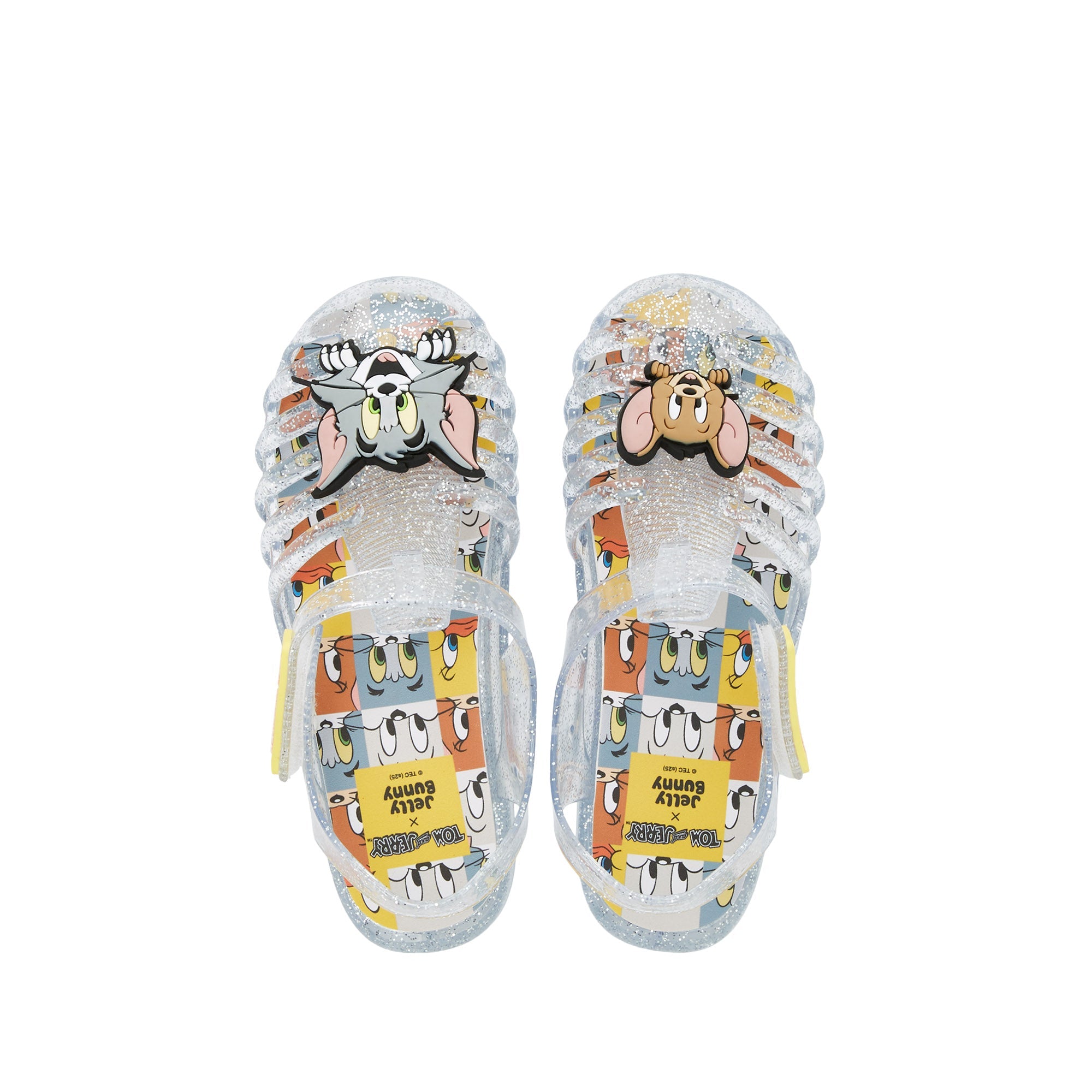 Unicorn Dewey Flat Slingbacks For Girls Silver - Jelly Bunny Thailand Official Online Store