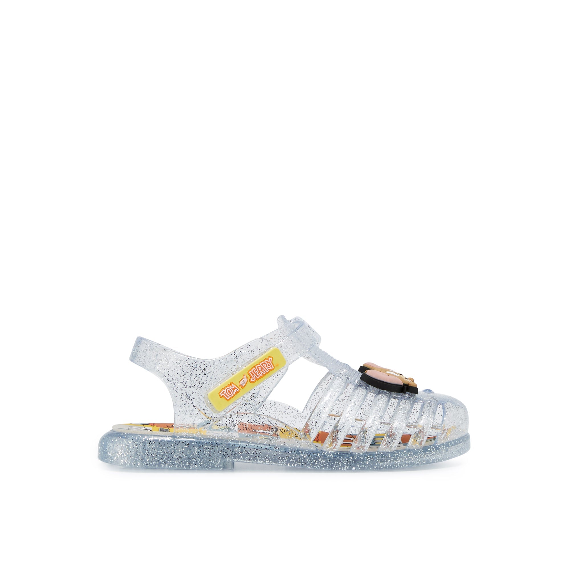 Unicorn Dewey Flat Slingbacks For Girls Silver - Jelly Bunny Thailand Official Online Store